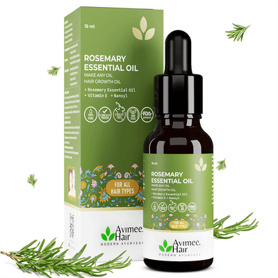 Rosemary Essential Hair Oil with Vitamin E & Nansyl