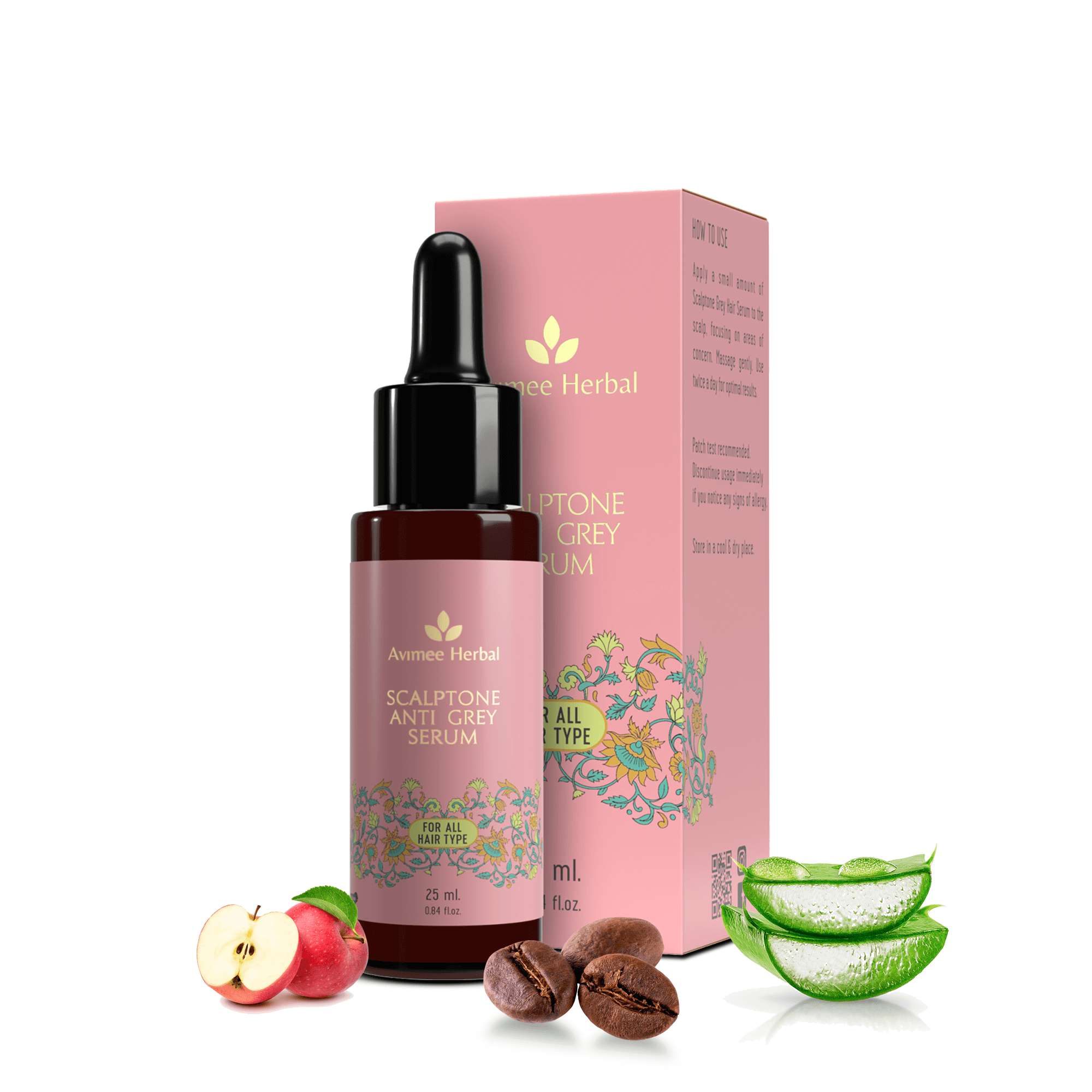 Anti Grey Hair Super Saver Combo: Keshkrishna Hair Oil and Scalptone Grey Hair Serum