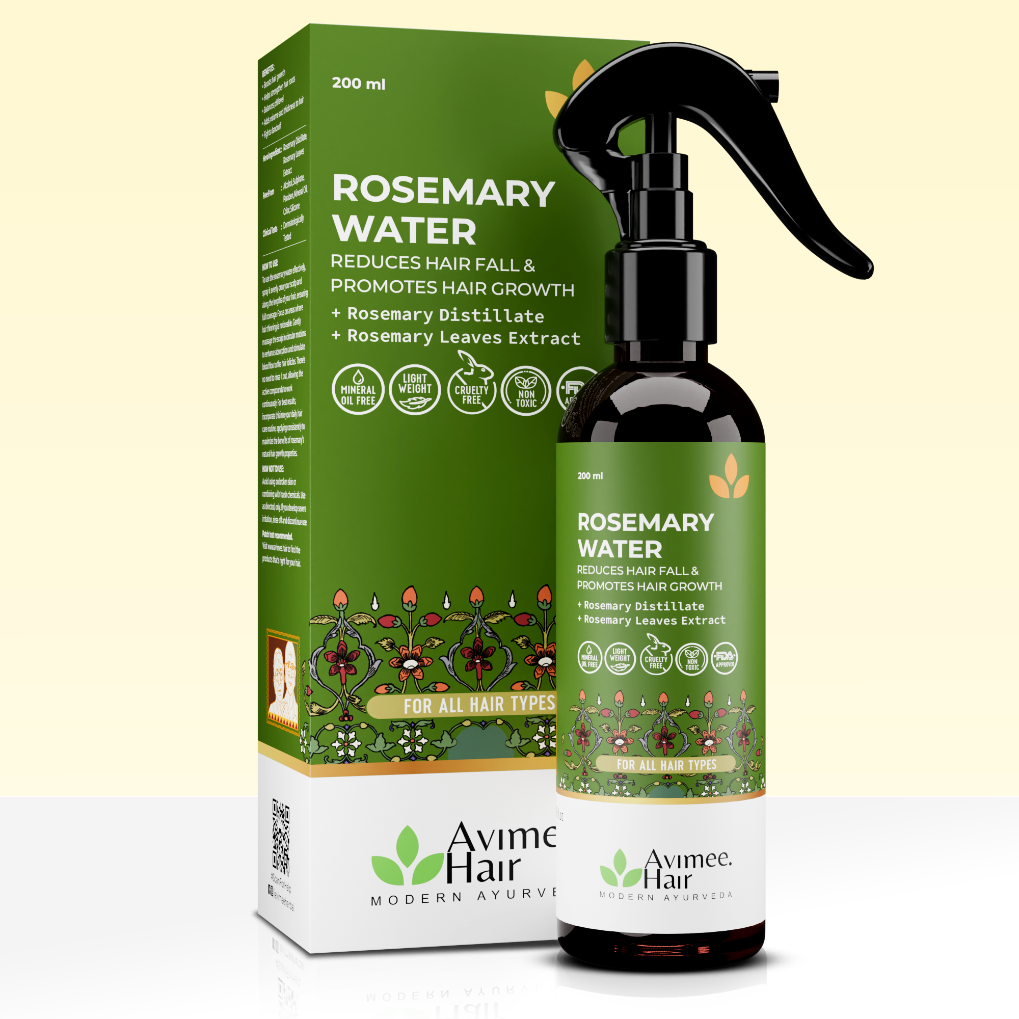 Rosemary Water for Hair and Skin