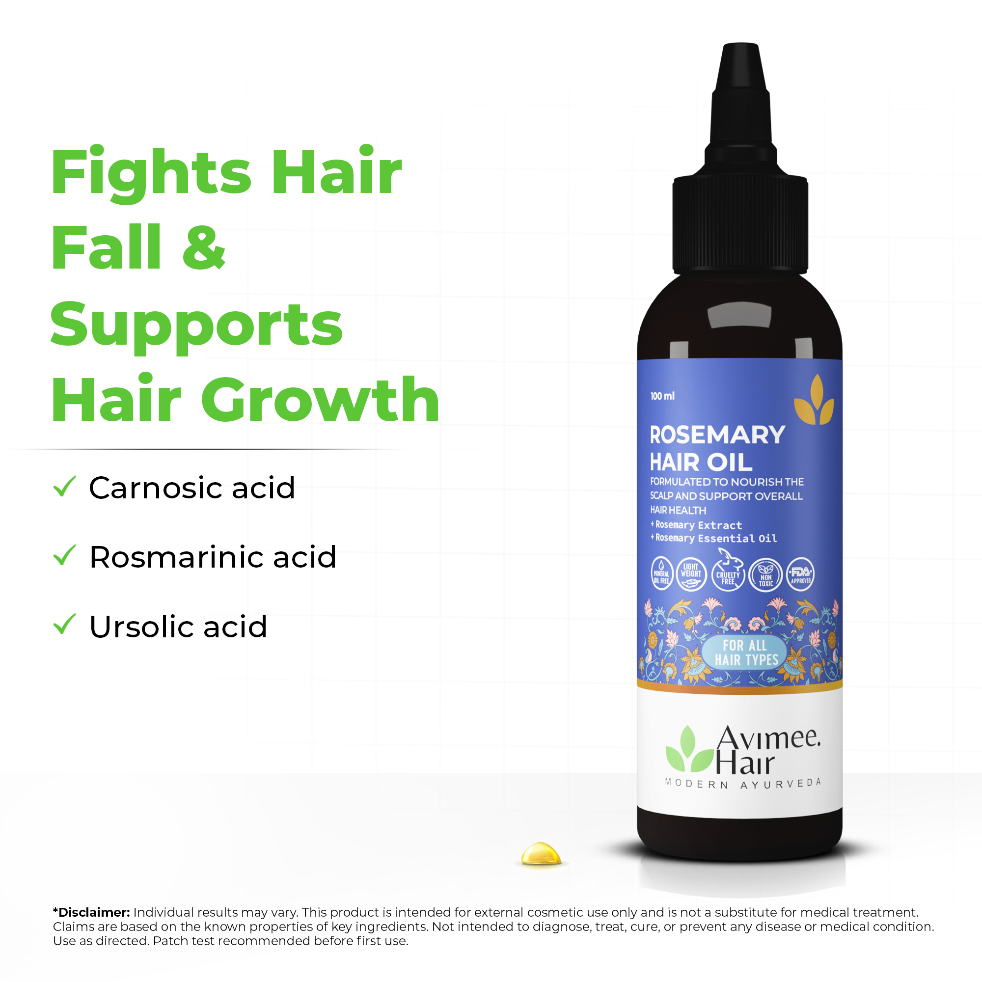 Rosemary Hair Oil for Hair Growth