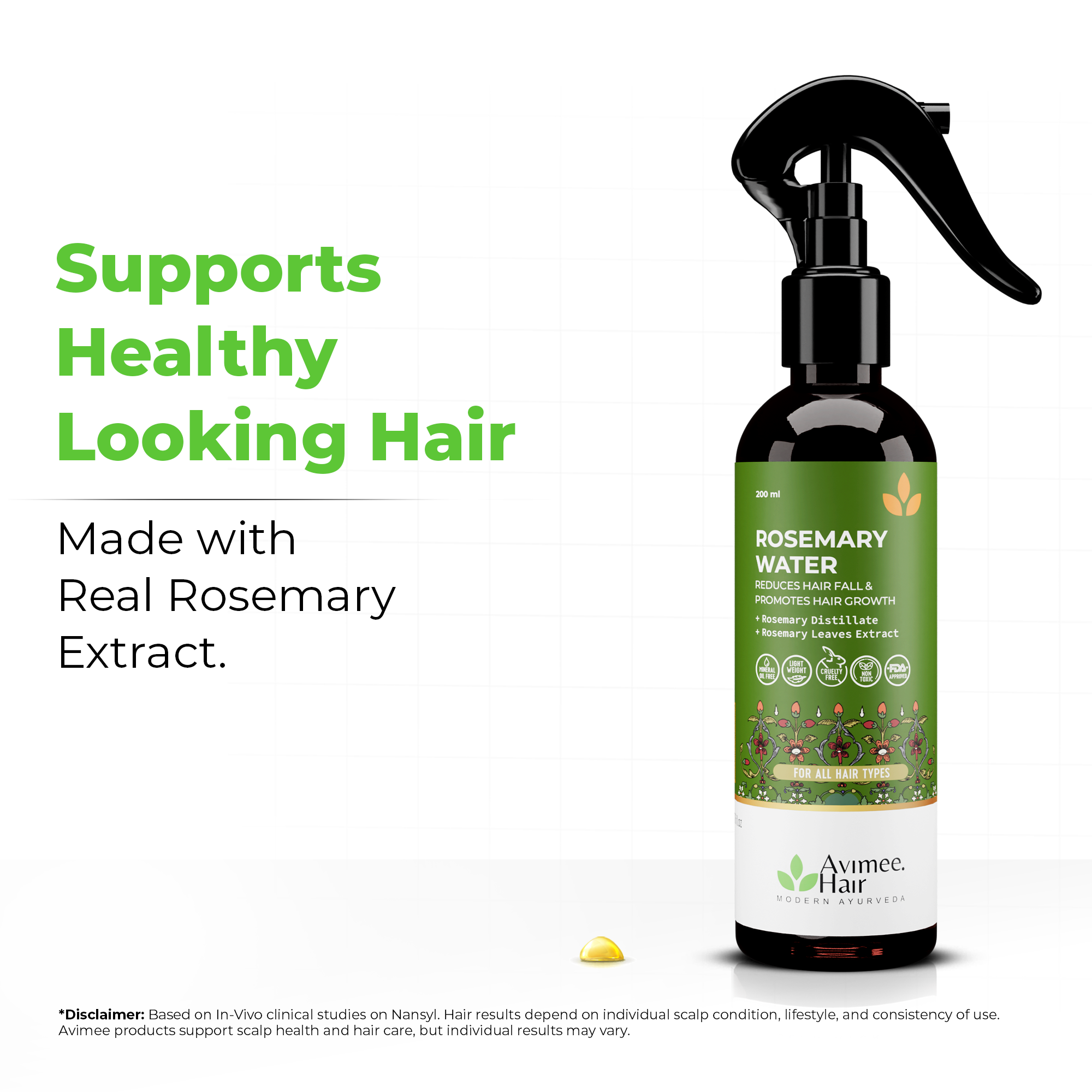 Rosemary Water for Hair and Skin