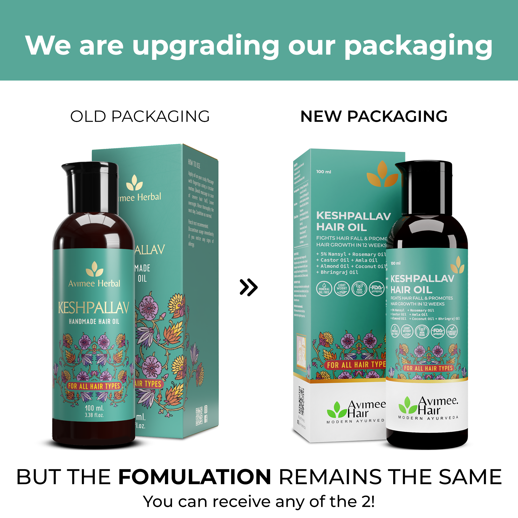 Avimee Herbal Hair Care Gift Box