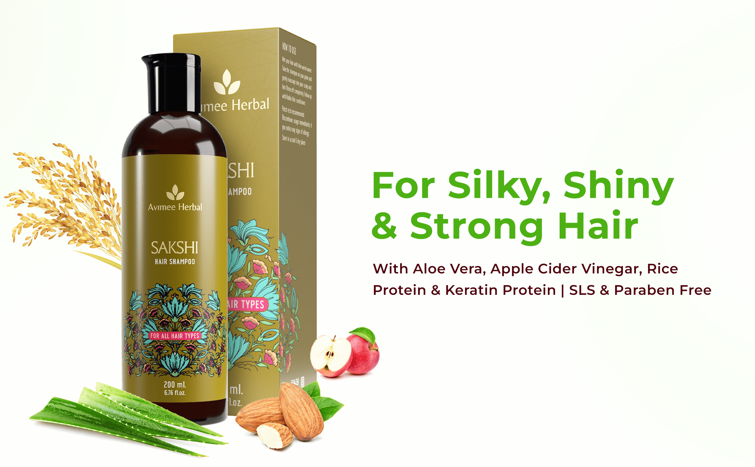 Sakshi Hair Shampoo for Deep Cleaning