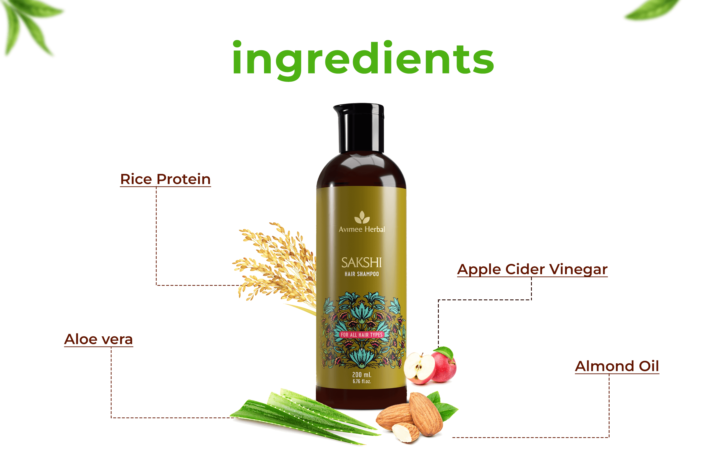 Sakshi Hair Shampoo for Deep Cleaning