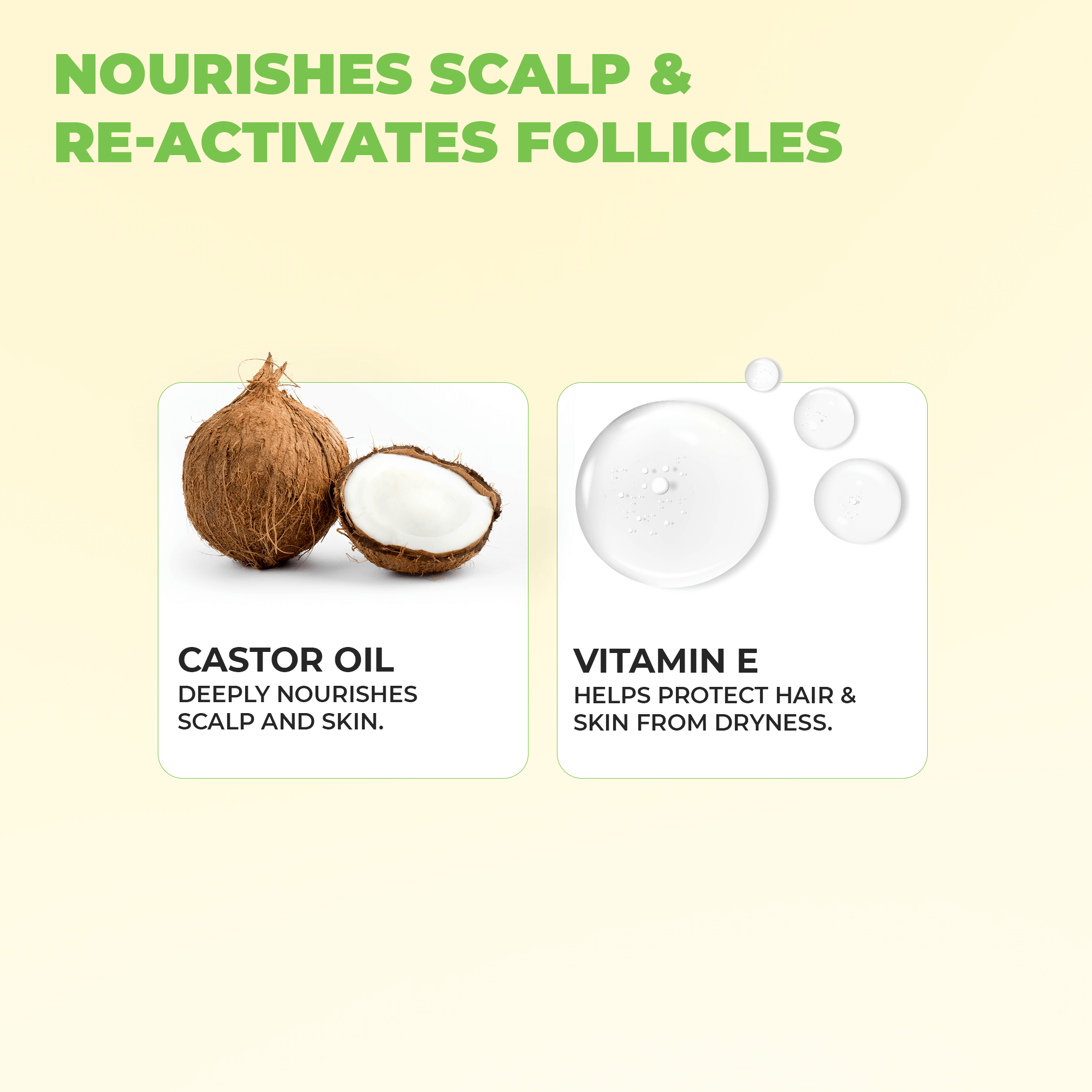 Cold Pressed Castor Oil for Hair Growth