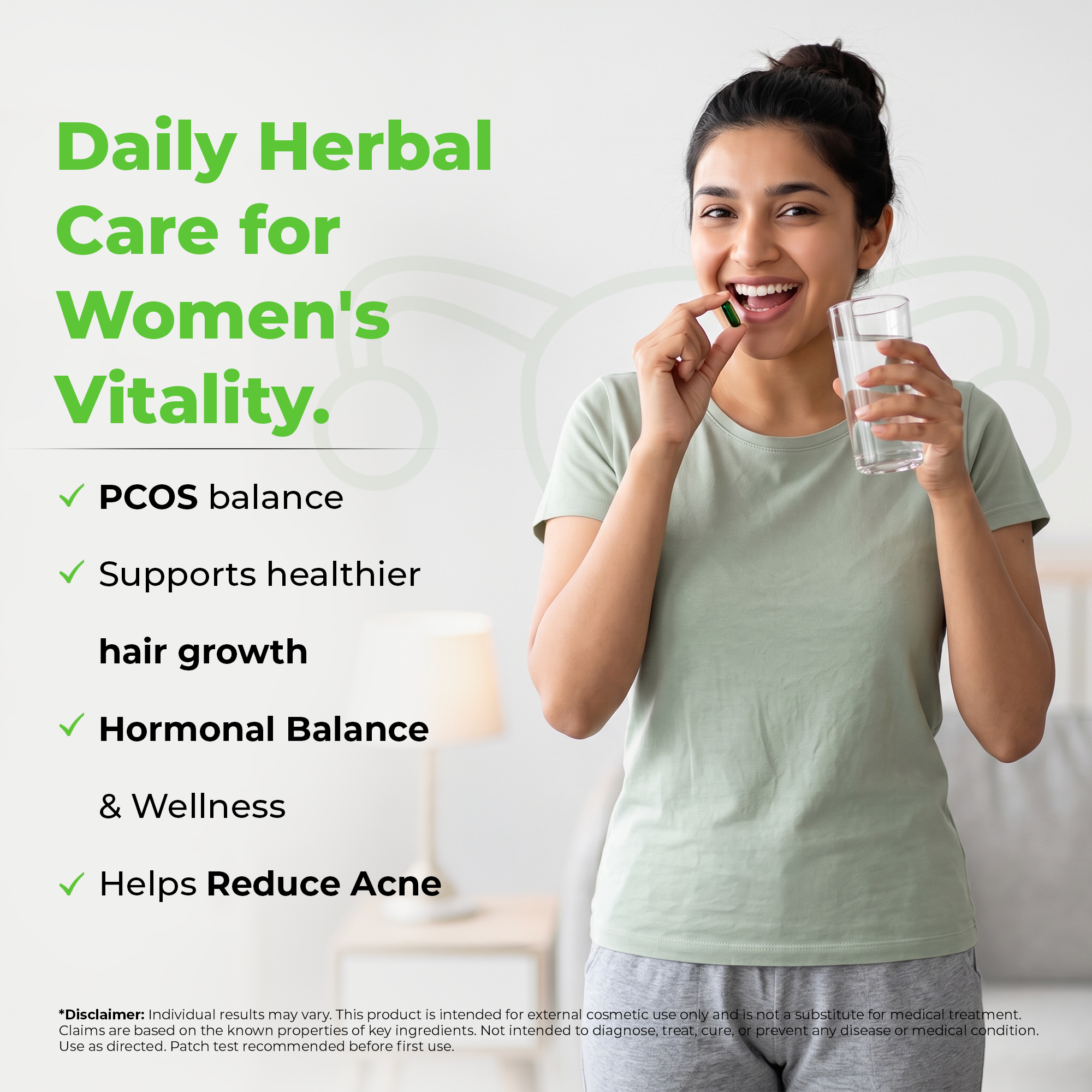 Narimadhu Capsule for PCOS Related Hair Loss