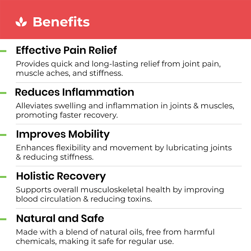 Ortho CP Pain Relief Oil For Nerves & Joints Pain