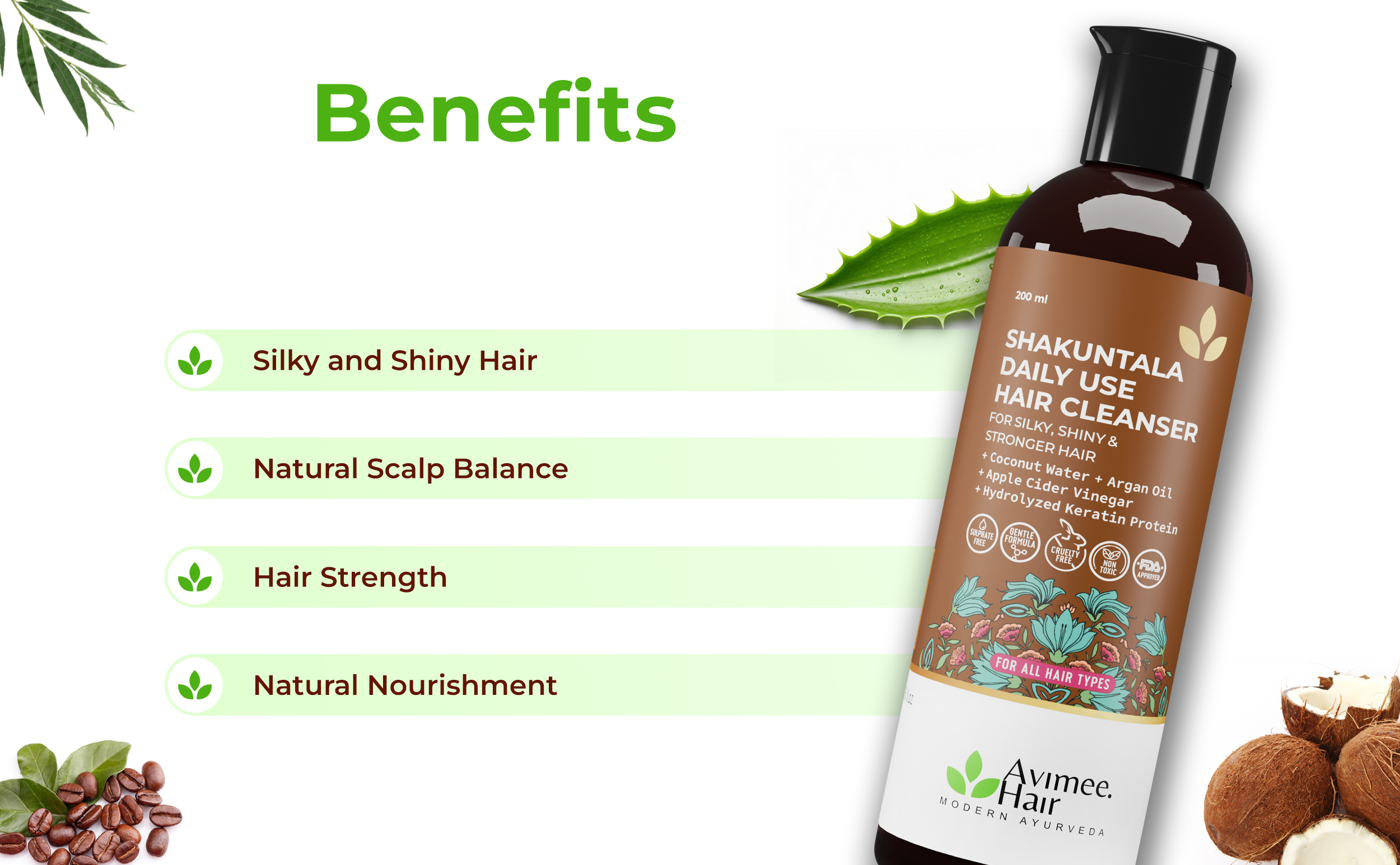 Shakuntala Daily Use Hair Cleanser (Shampoo)
