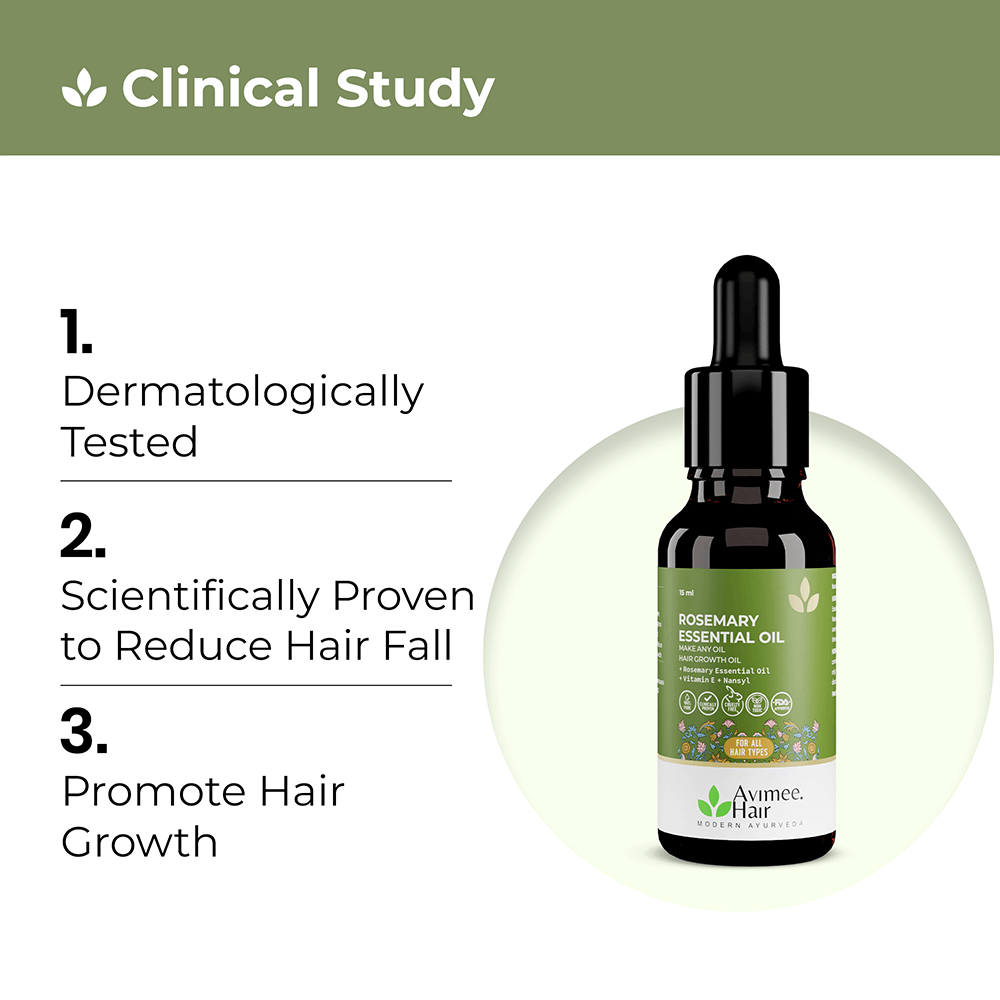 Rosemary Essential Hair Oil with Vitamin E & Nansyl