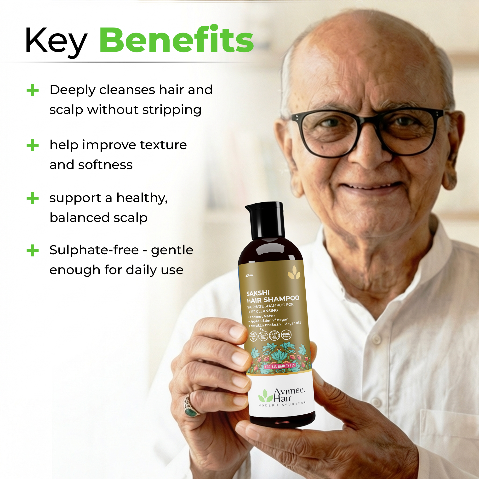 Sakshi Hair Shampoo for Deep Cleaning