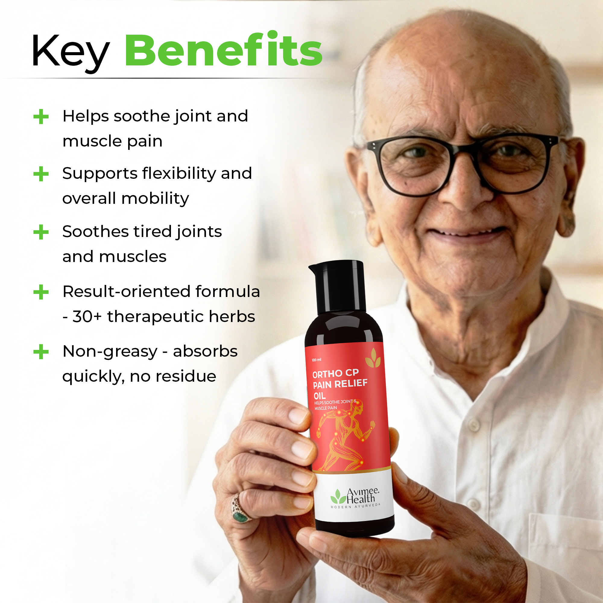 Ortho CP Pain Relief Oil For Nerves & Joints Pain