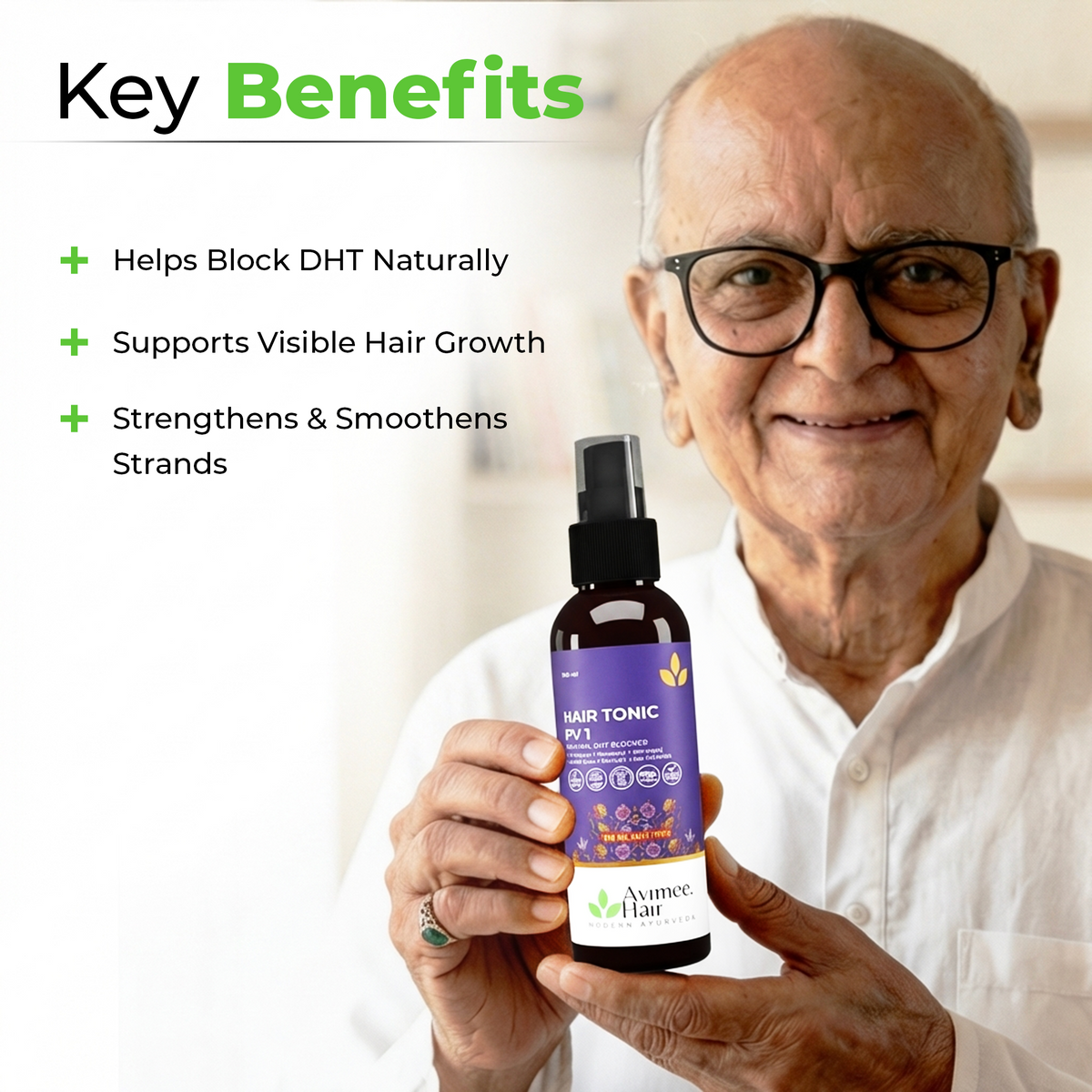 DHT Blocker Hair Growth Kit for Male Pattern Baldness