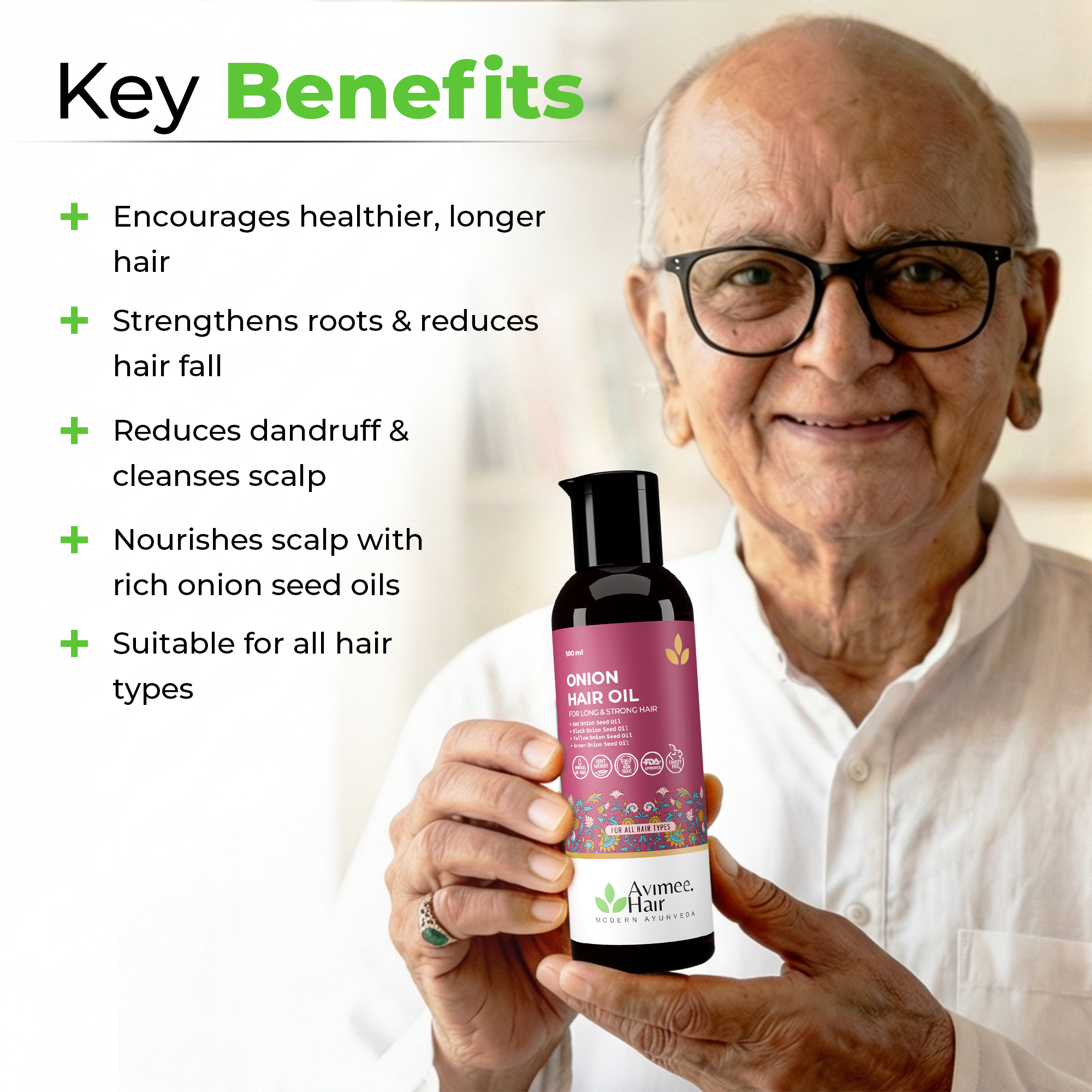 Onion Hair Oil for Hair Fall Control