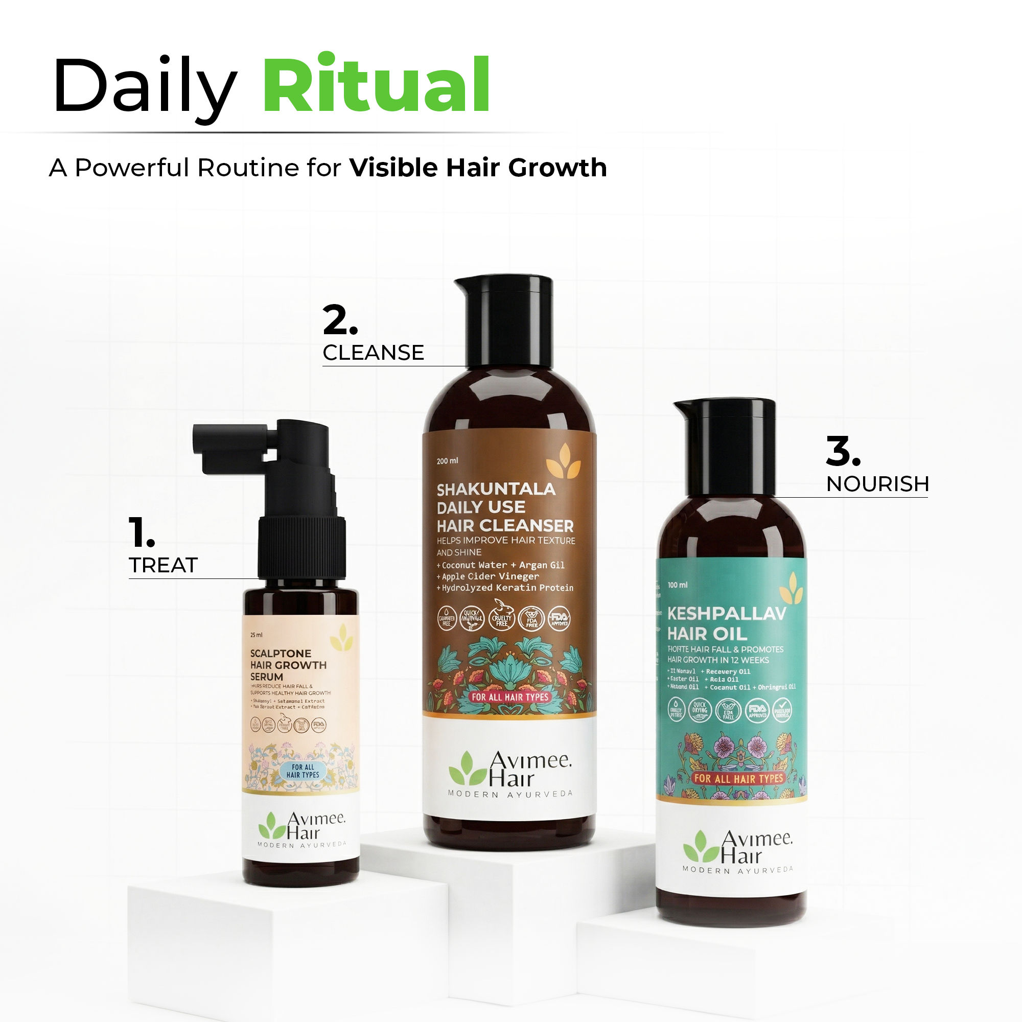 Scalptone Hair Growth Serum with 5% Nansyl & Pea Sprout Extract