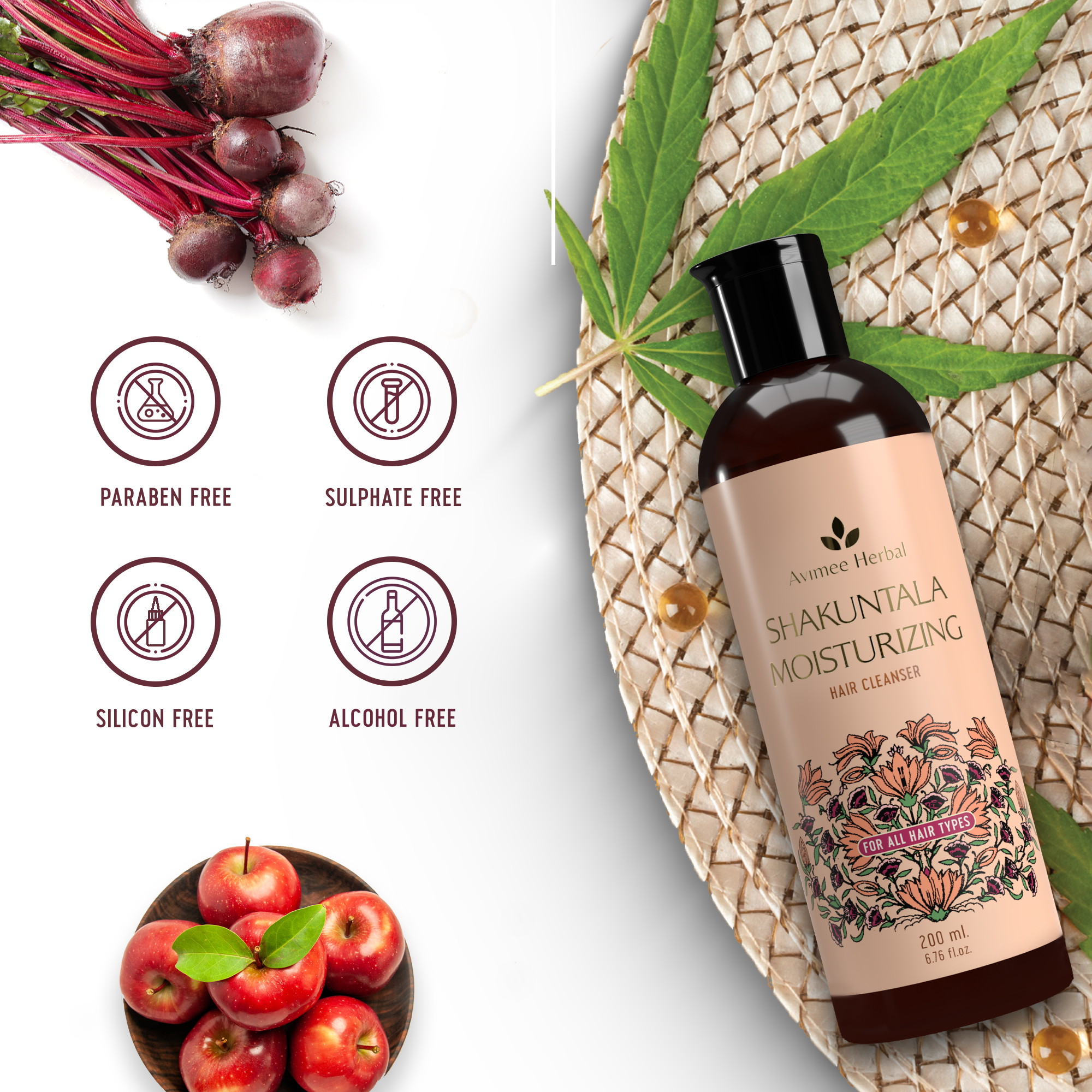 Shakuntala Moisturizing Hair Cleanser With Hyaluronic Acid