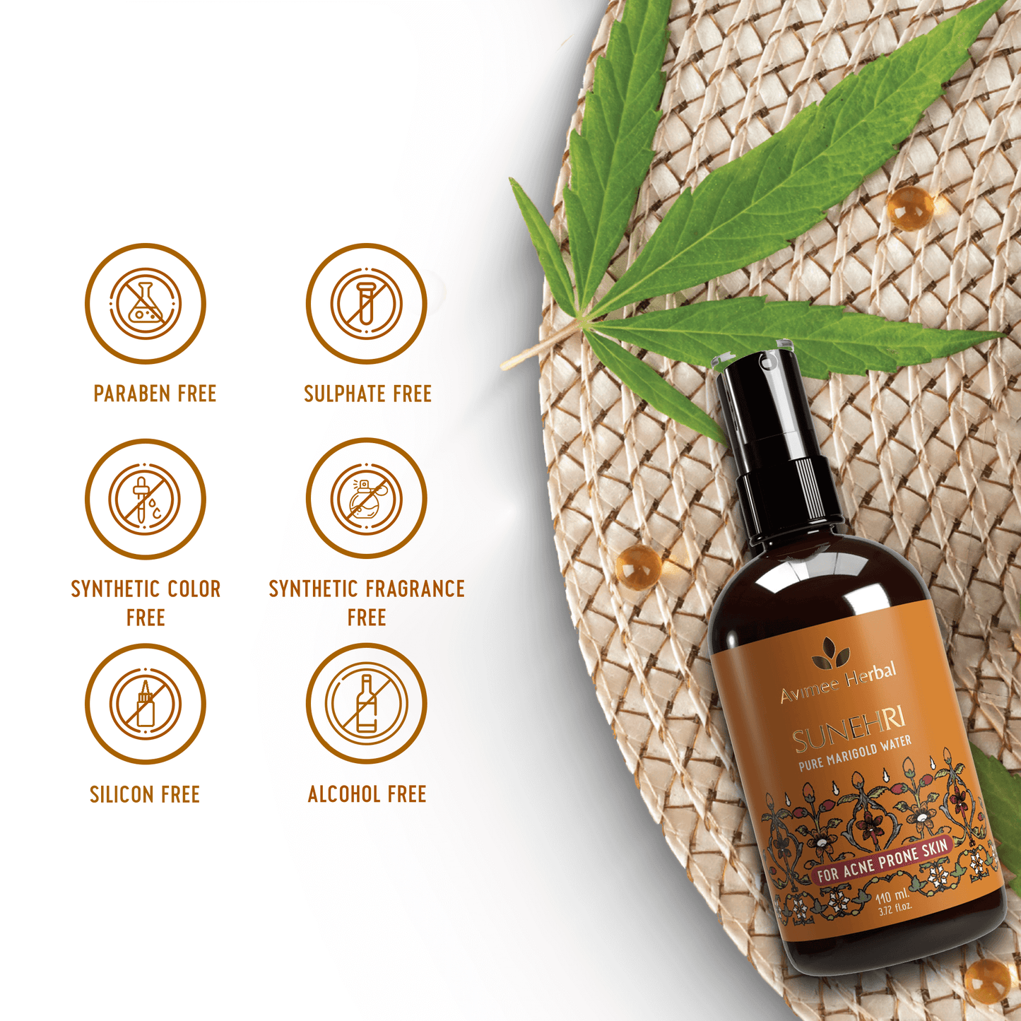 Avimee Herbal Sunehri Pure Marigold Water