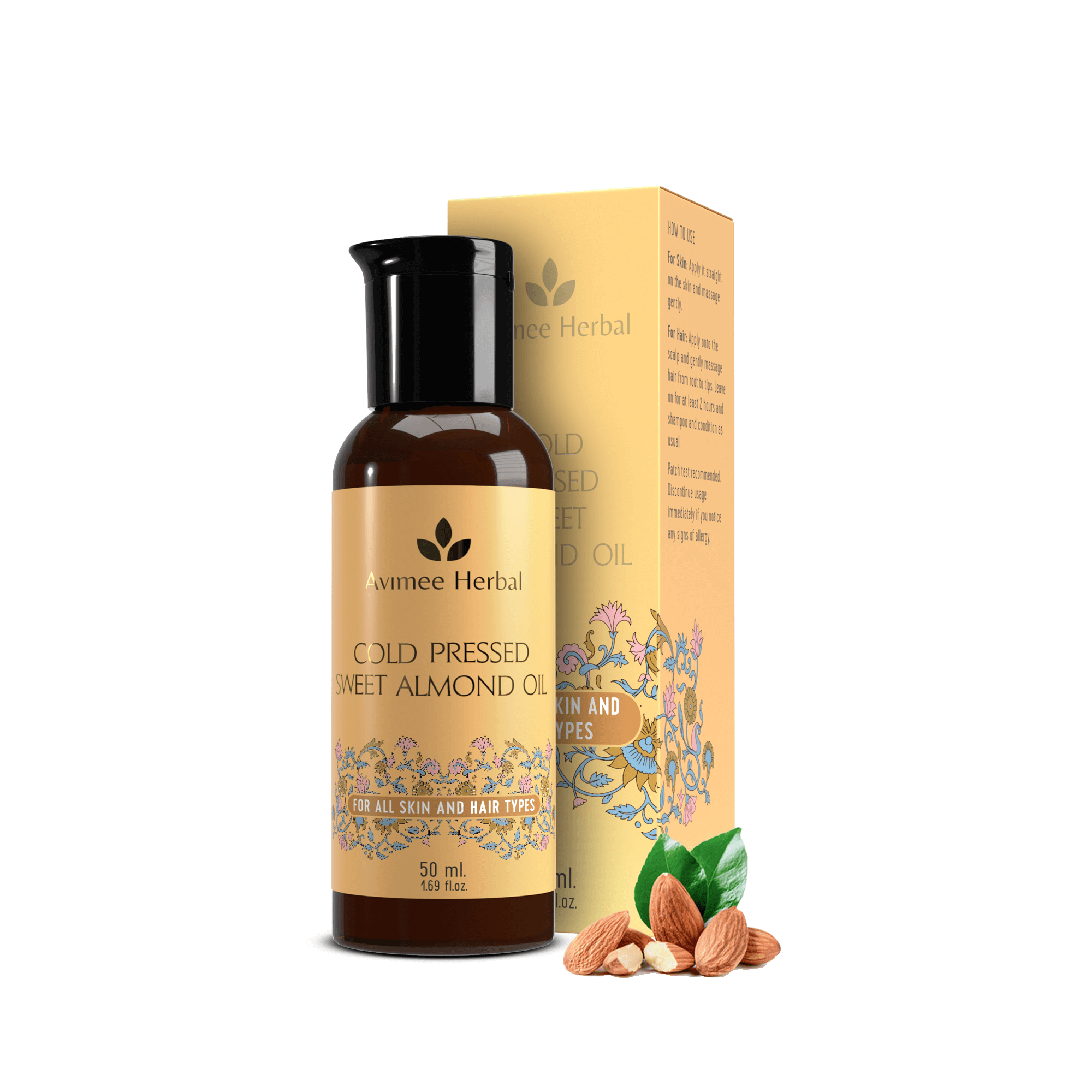 Buy Cold Pressed Sweet Almond Oil