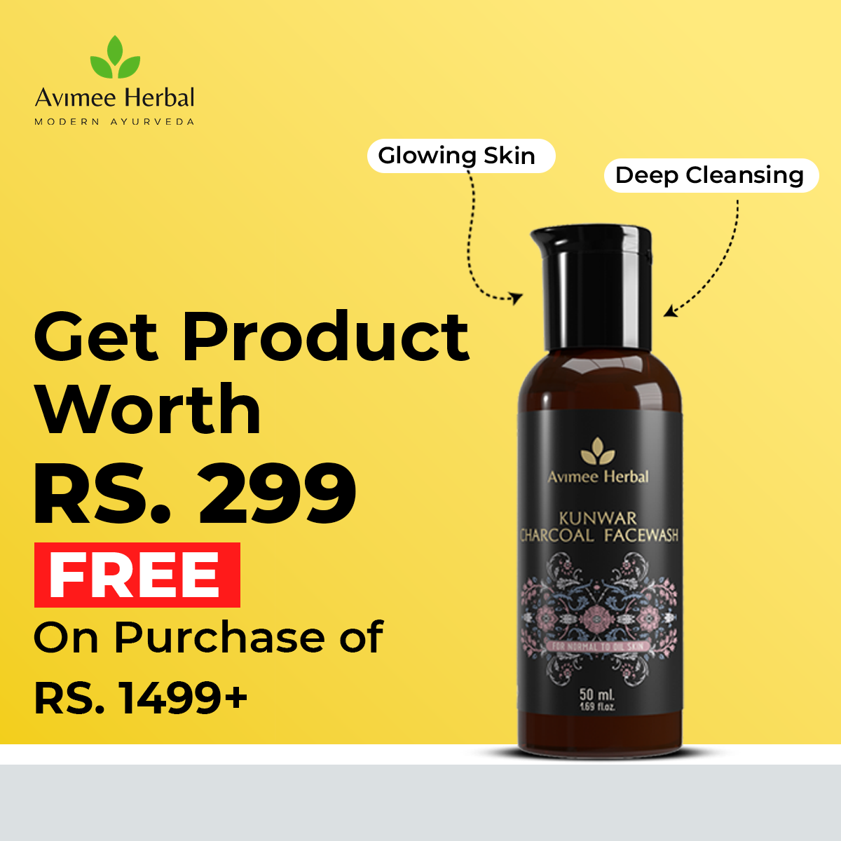 Kunwar Charcoal Facewash