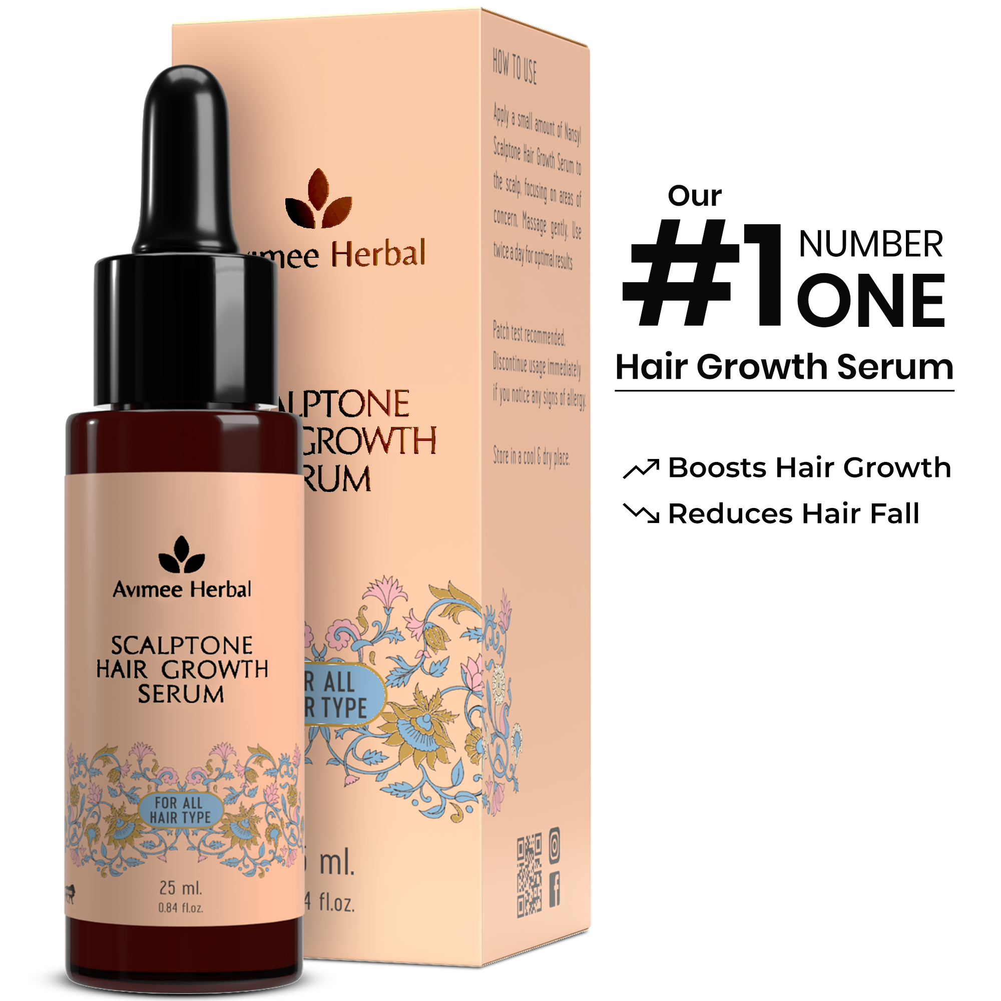 Scalptone Hair Growth Serum With Nansyl