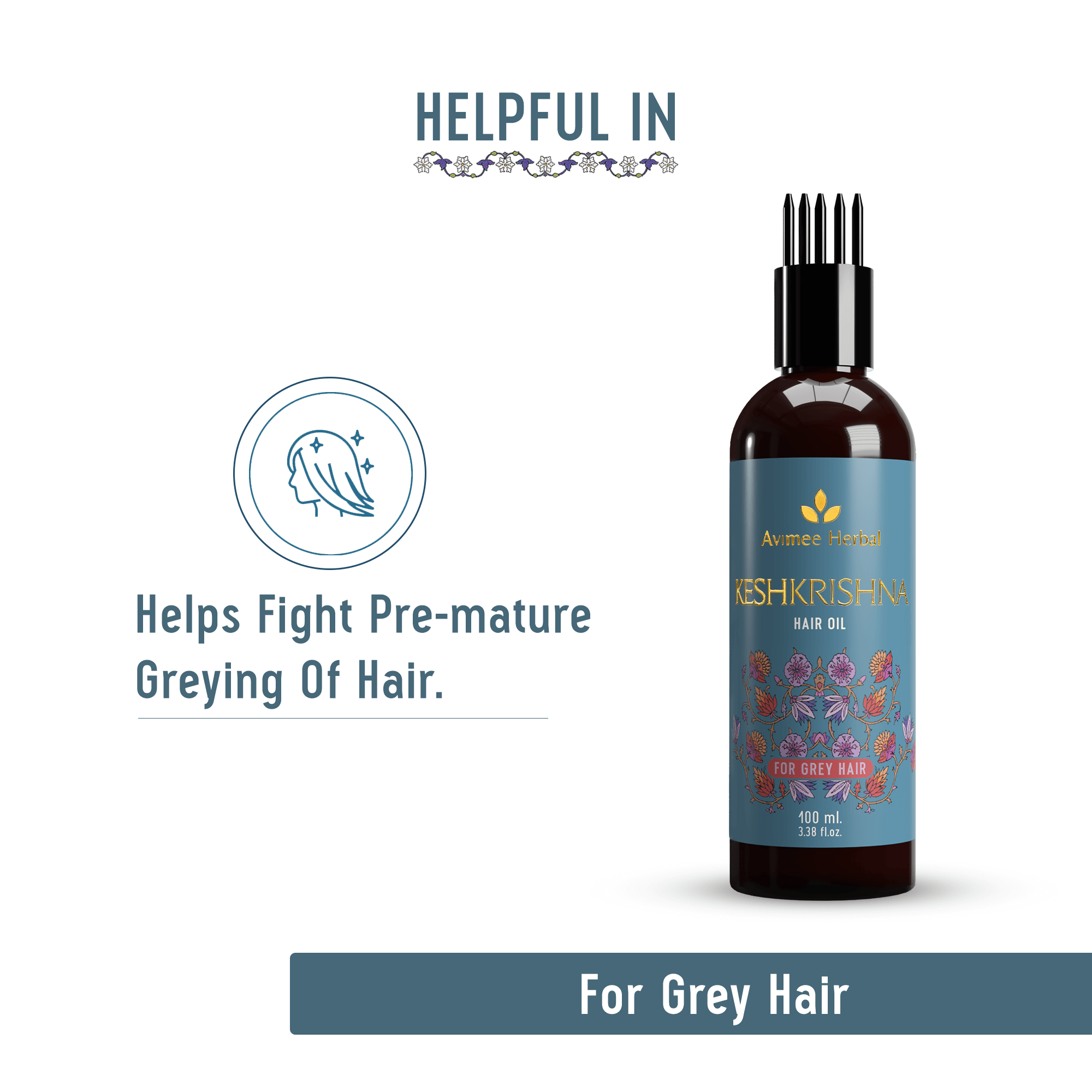 Grey Hair Kit for Pre-Mature Greying