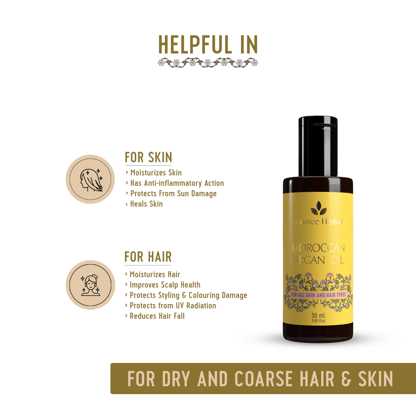 Avimee Herbal Moroccon Argan Oil