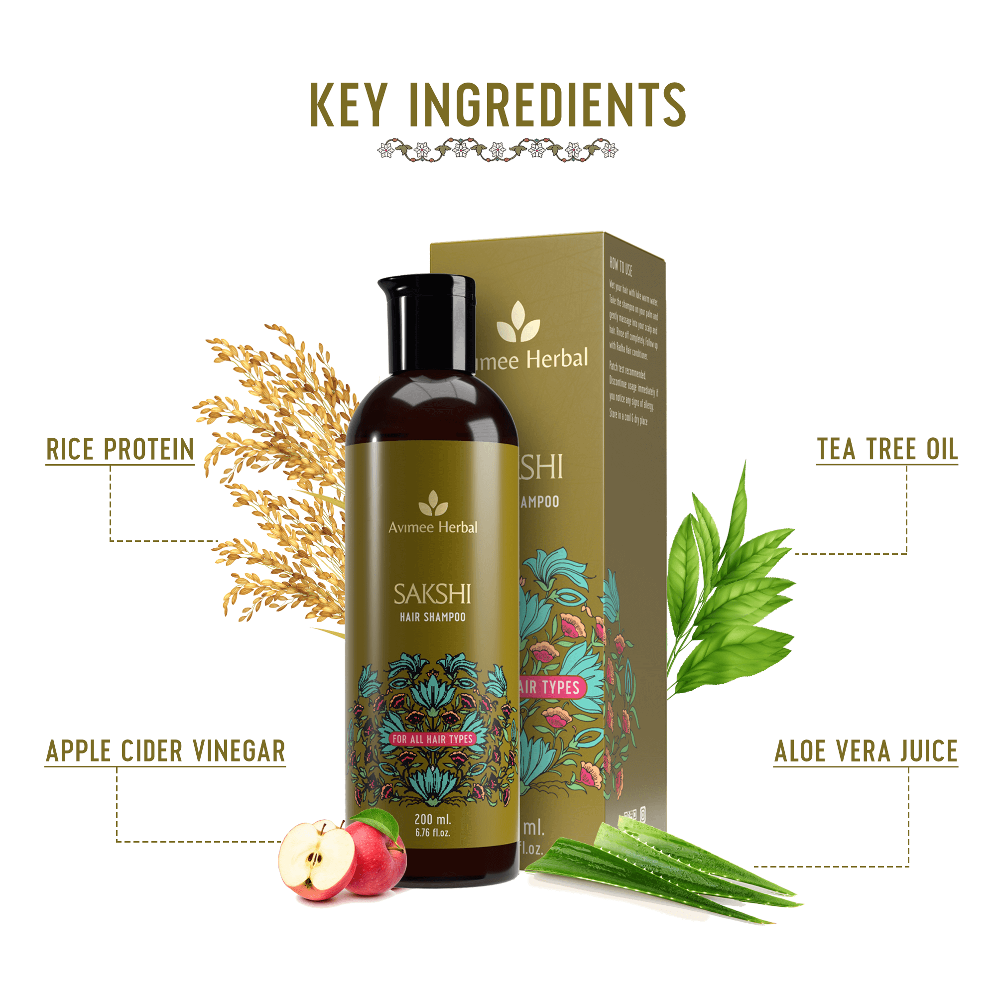 Sakshi Hair Shampoo for Deep Cleaning
