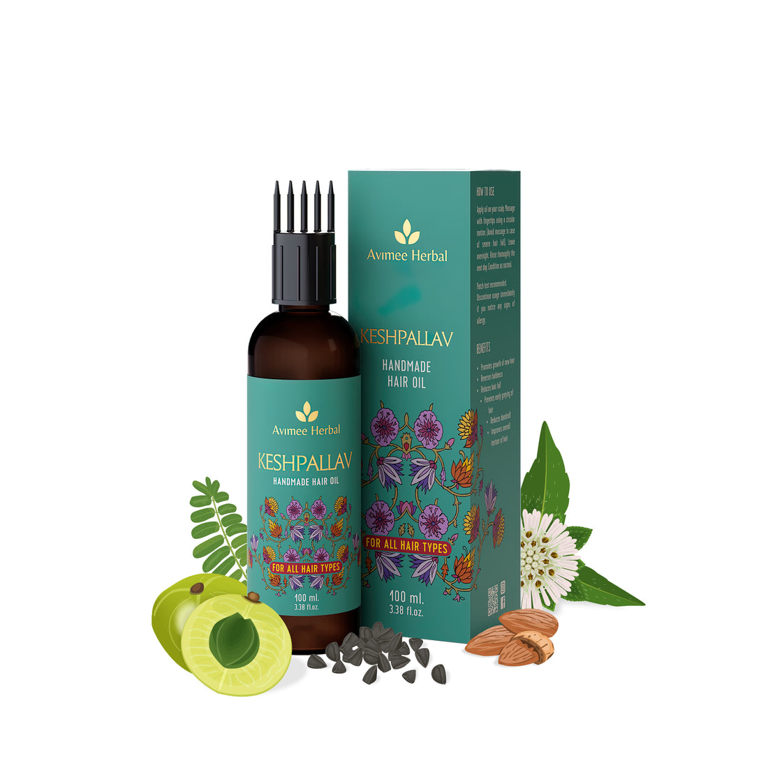 Keshpallav hair oil for hairfall reduction and hair growth