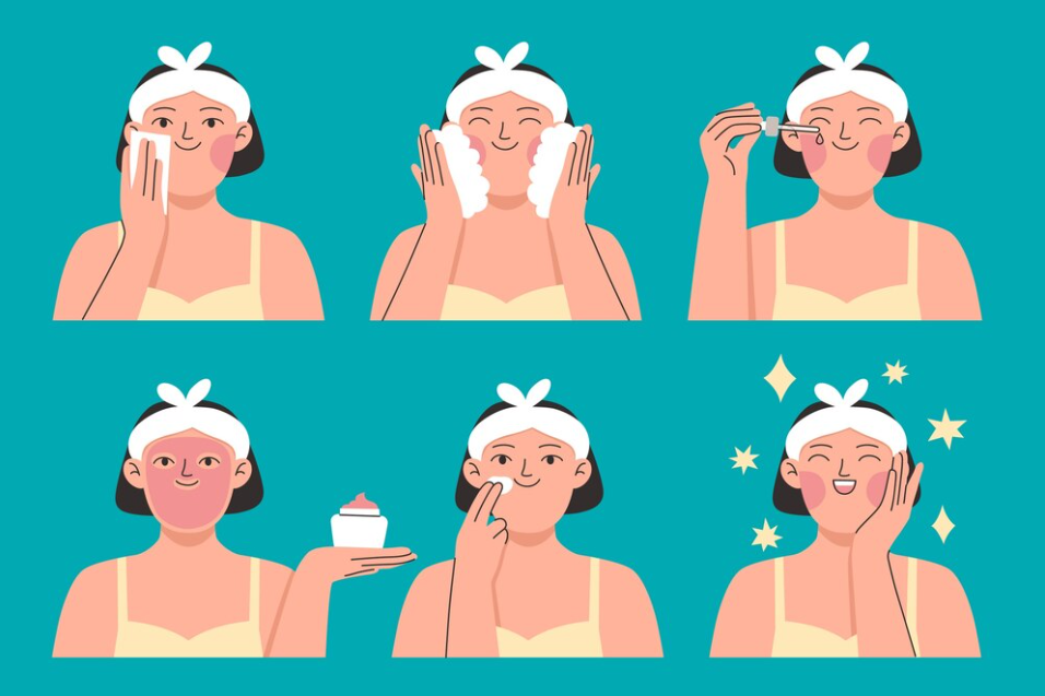 Skin Care Routine Sample Animated Night Skincare Routine: Step-by-Step Guide for Every Skin Type
