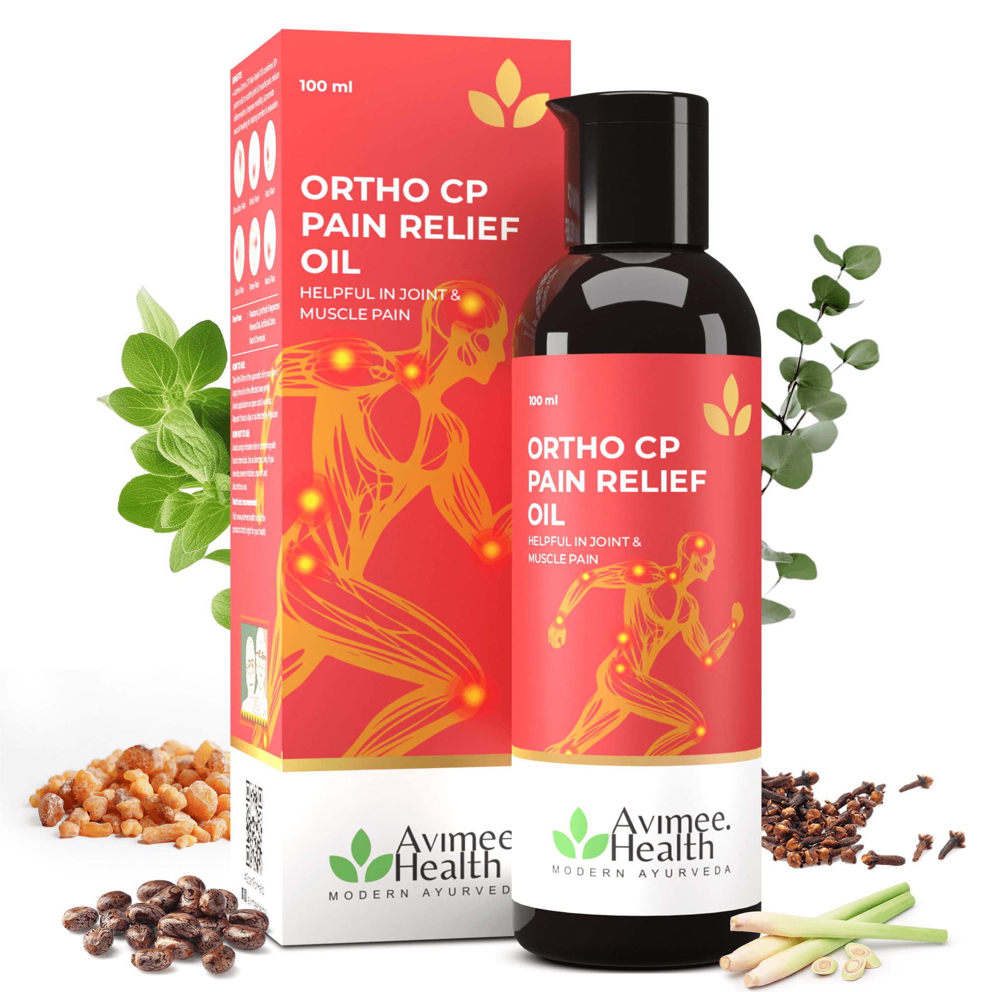 Ortho CP Pain Relief Oil For Nerves & Joints Pain