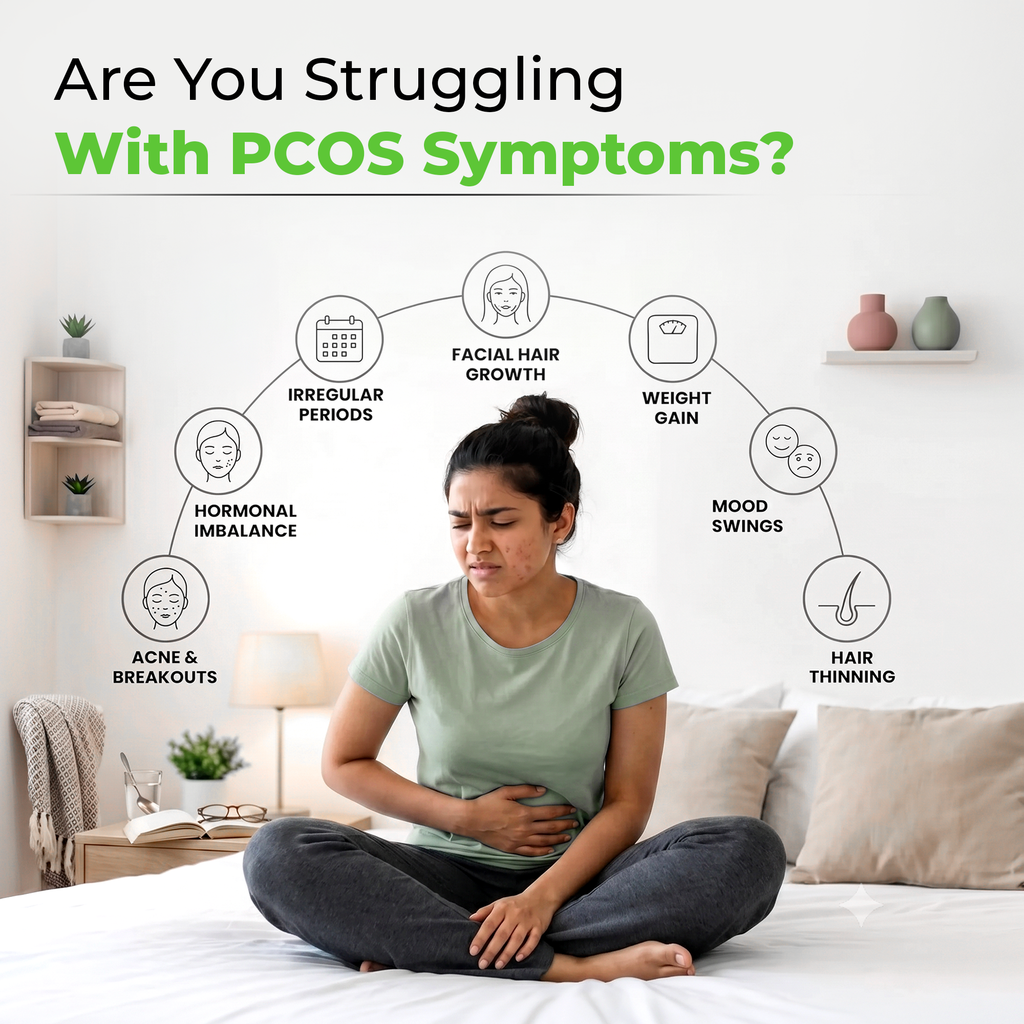 Narimadhu Capsule for PCOS Related Hair Loss