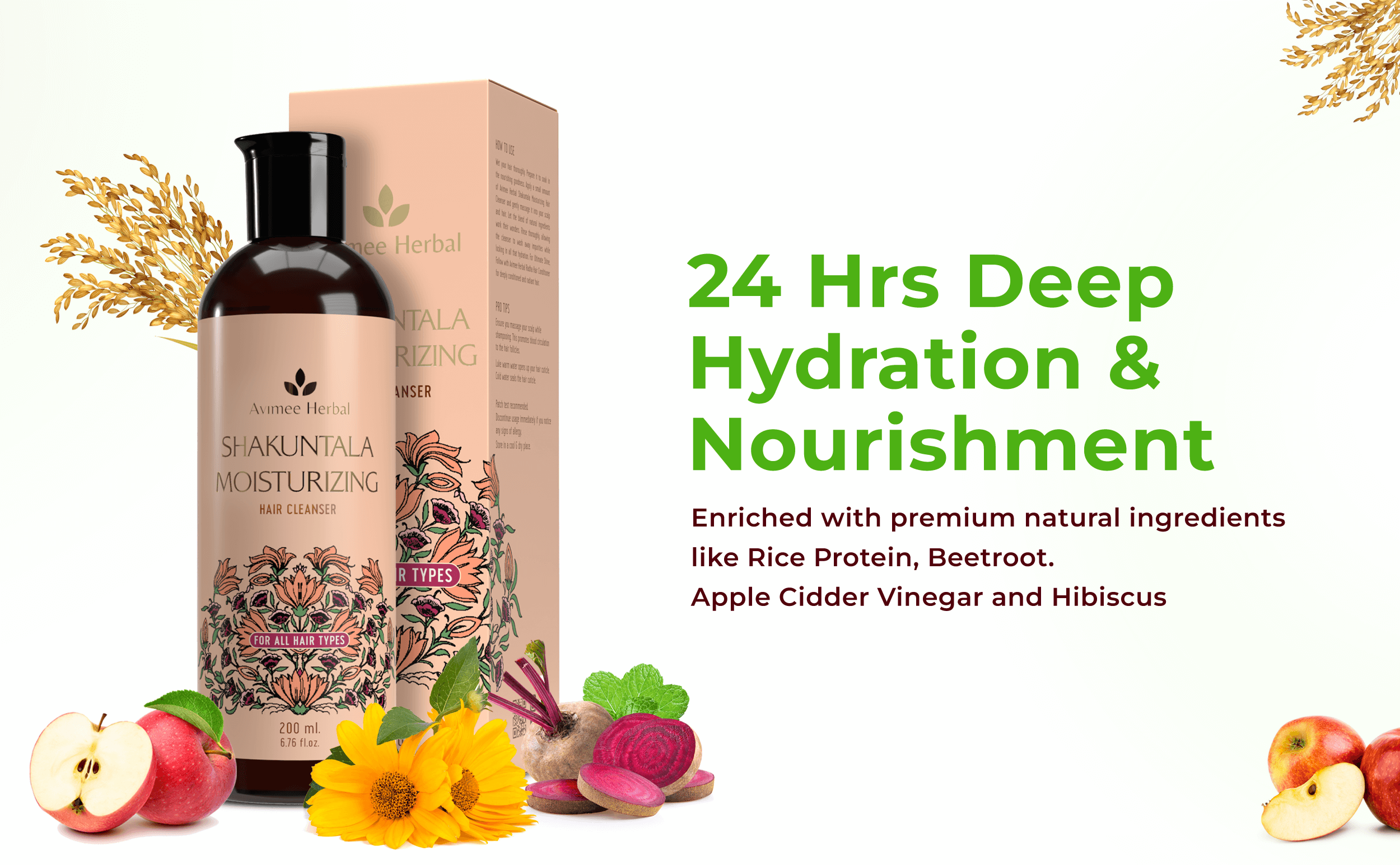 Shakuntala Moisturizing Hair Cleanser With Hyaluronic Acid