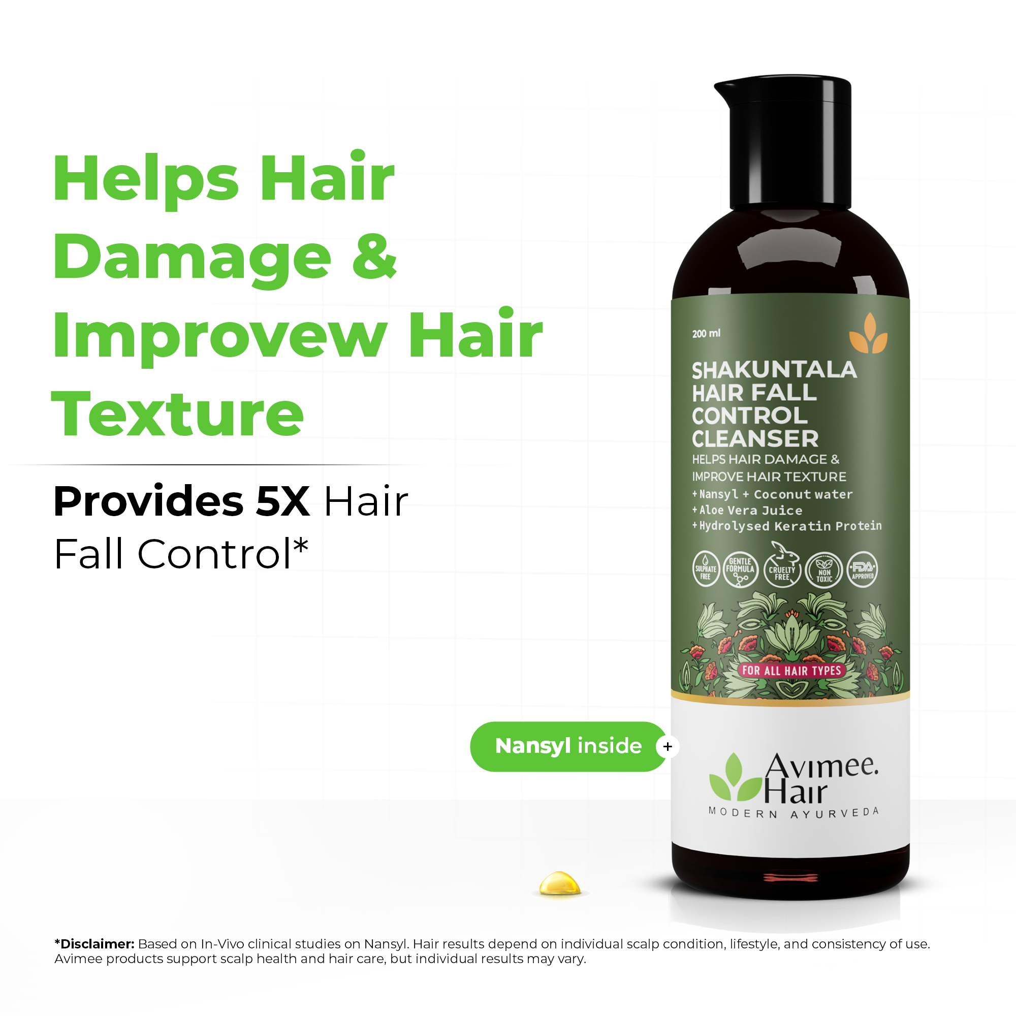 Shakuntala Hair Fall Control Hair Cleanser