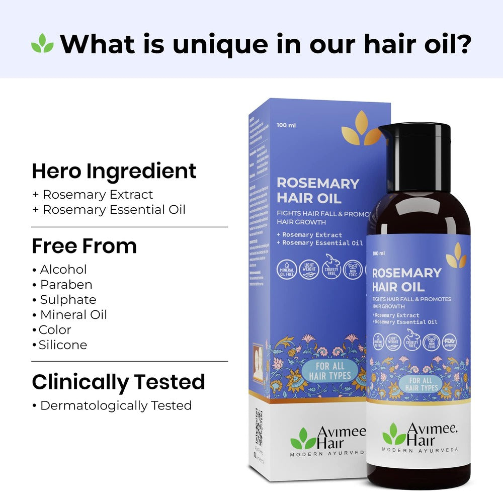 Rosemary Hair Oil for Hair Growth