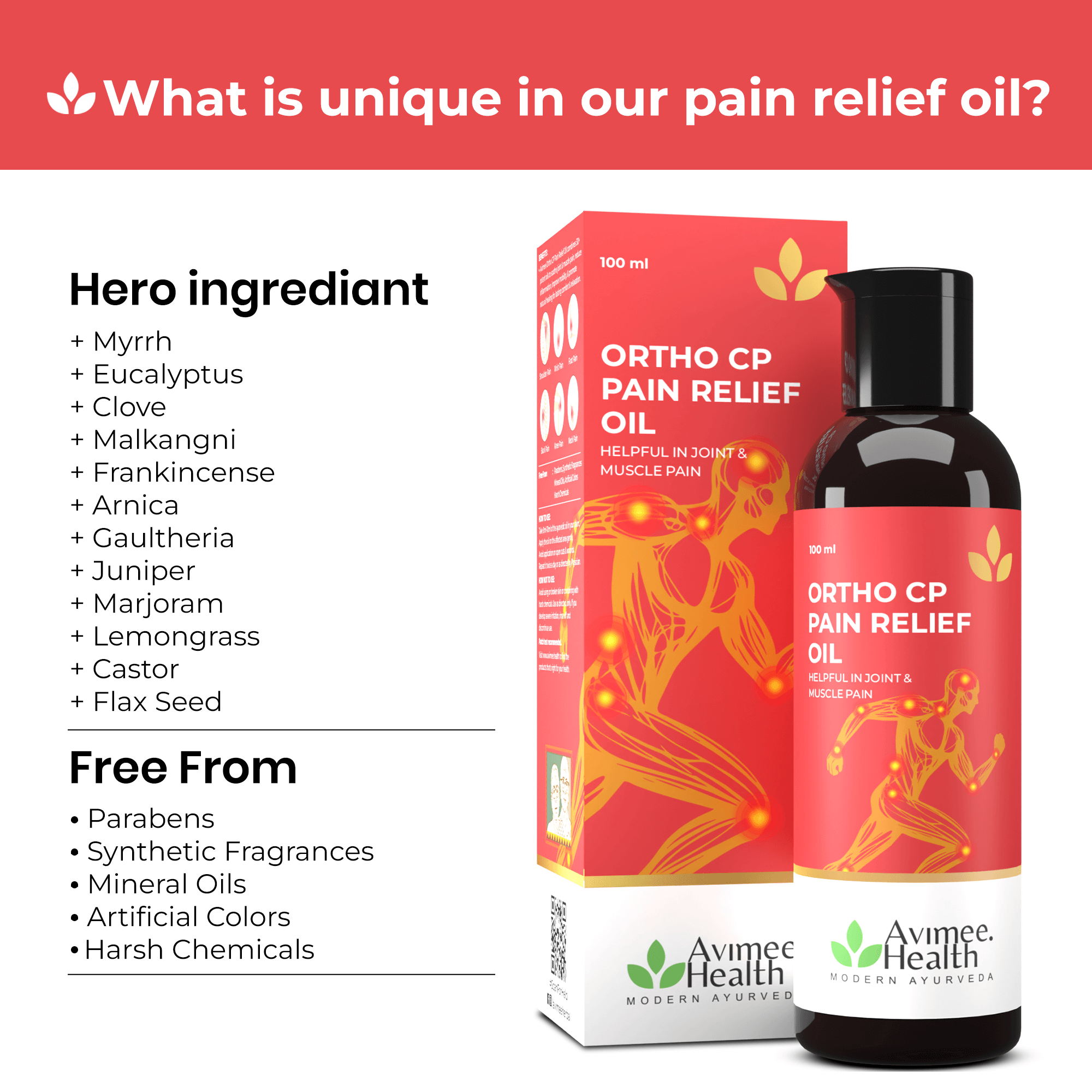 Ortho CP Massage Oil - Nerves & Joints