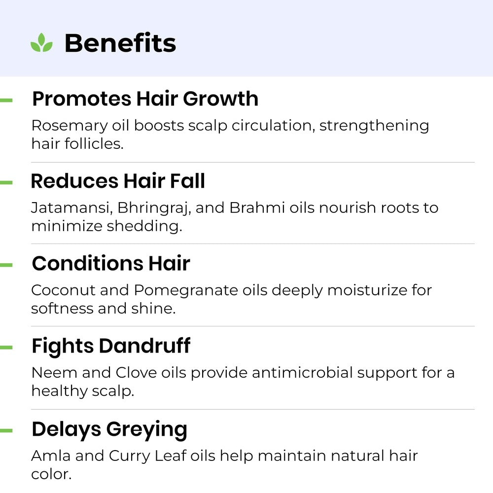 Rosemary Hair Oil for Hair Growth