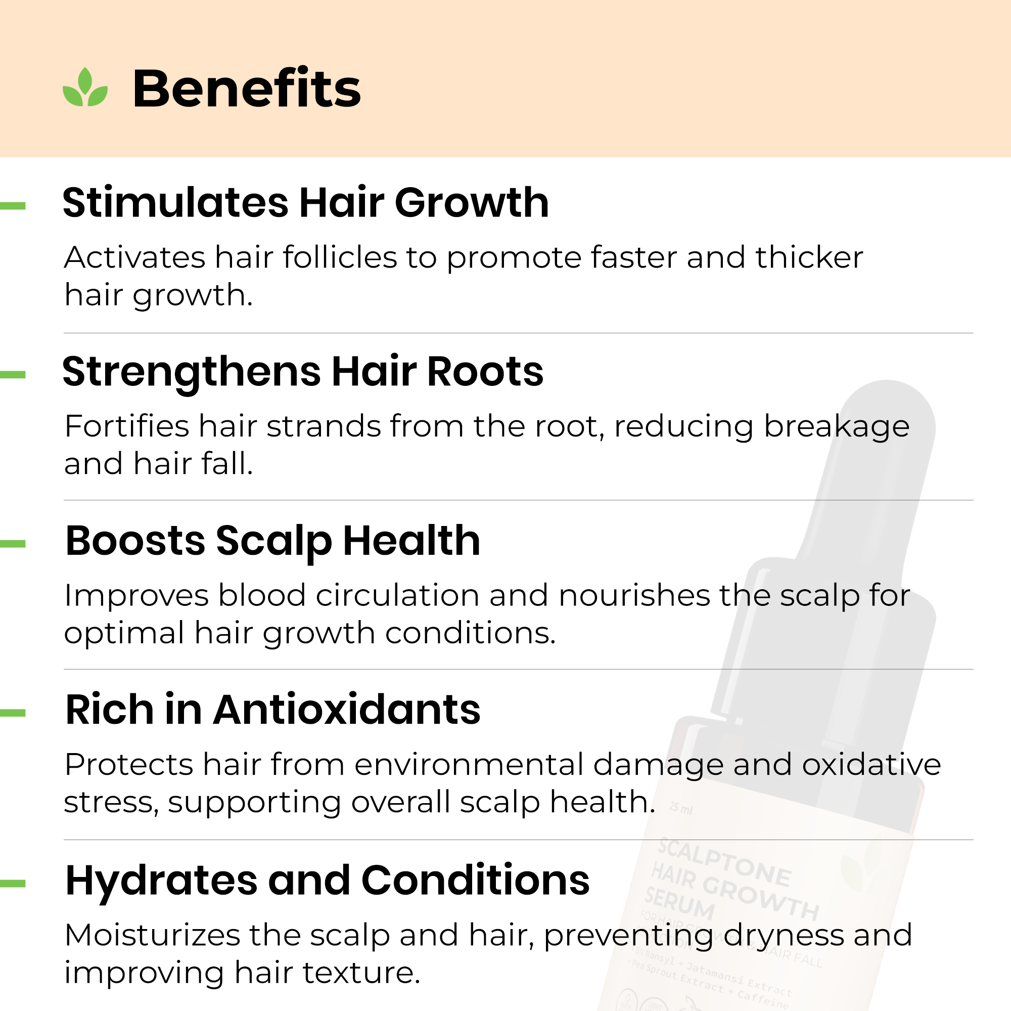 Scalptone Hair Growth Serum With Nansyl