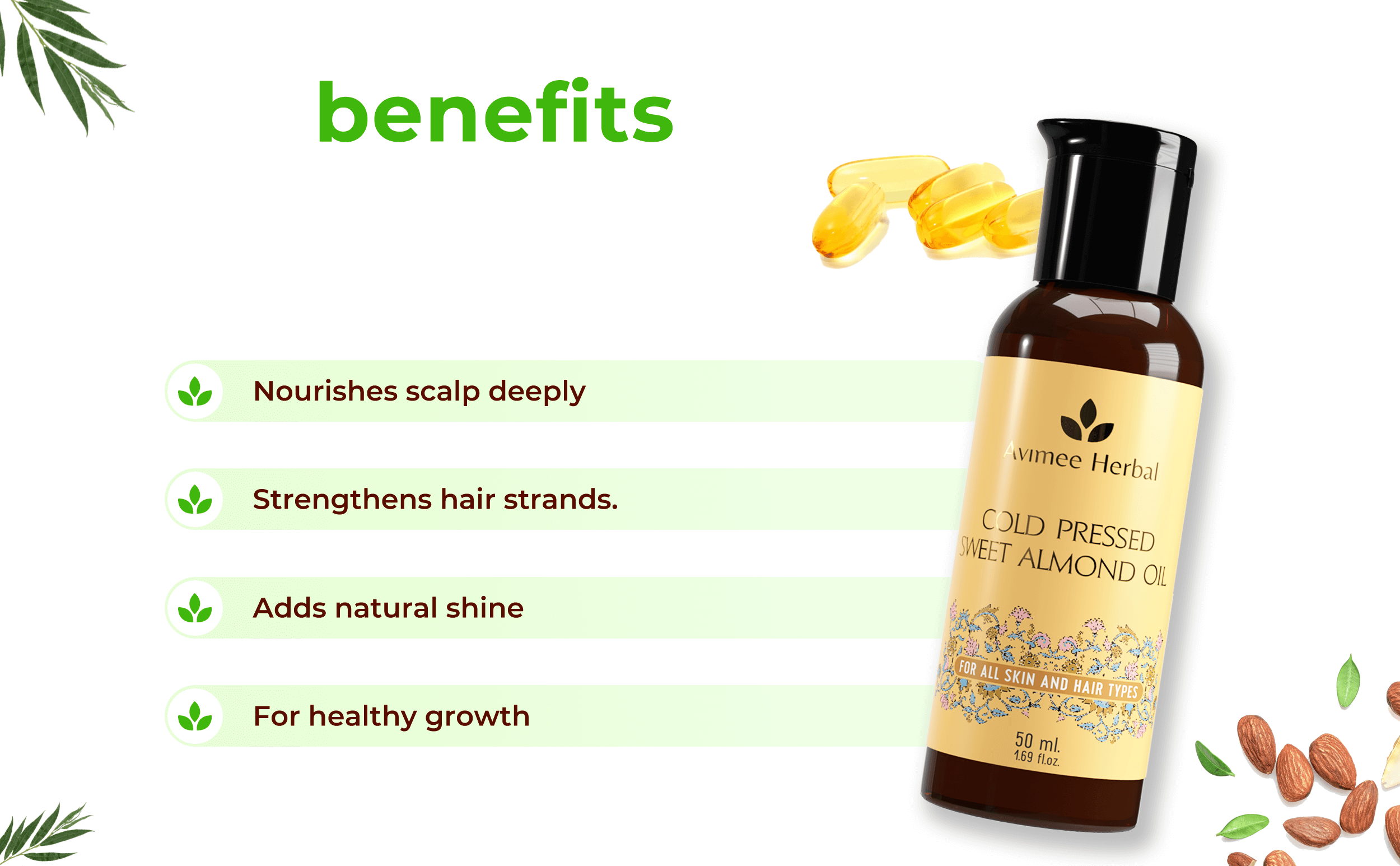 Cold Pressed Sweet Almond Oil