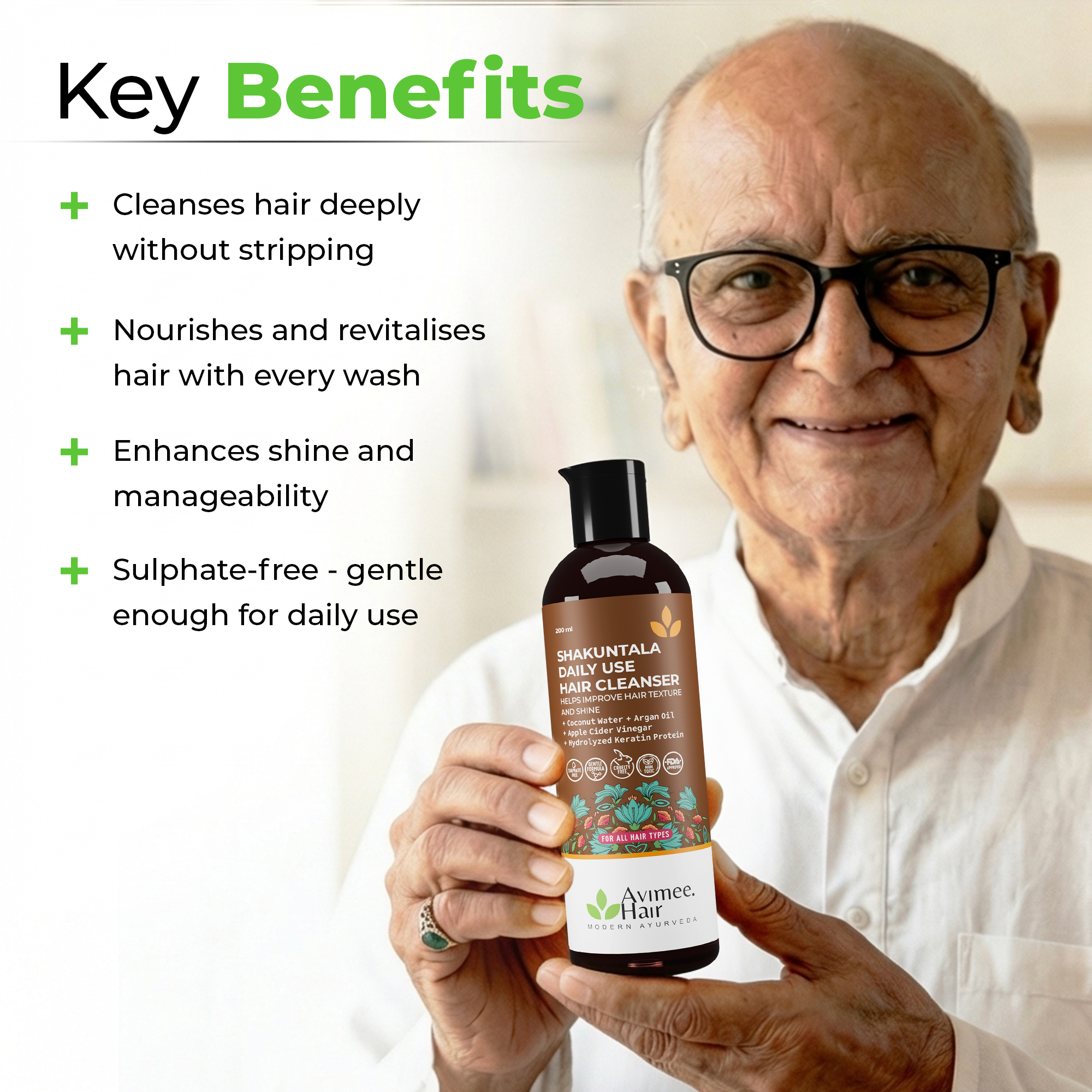 Shakuntala Daily Use Hair Cleanser (Shampoo)