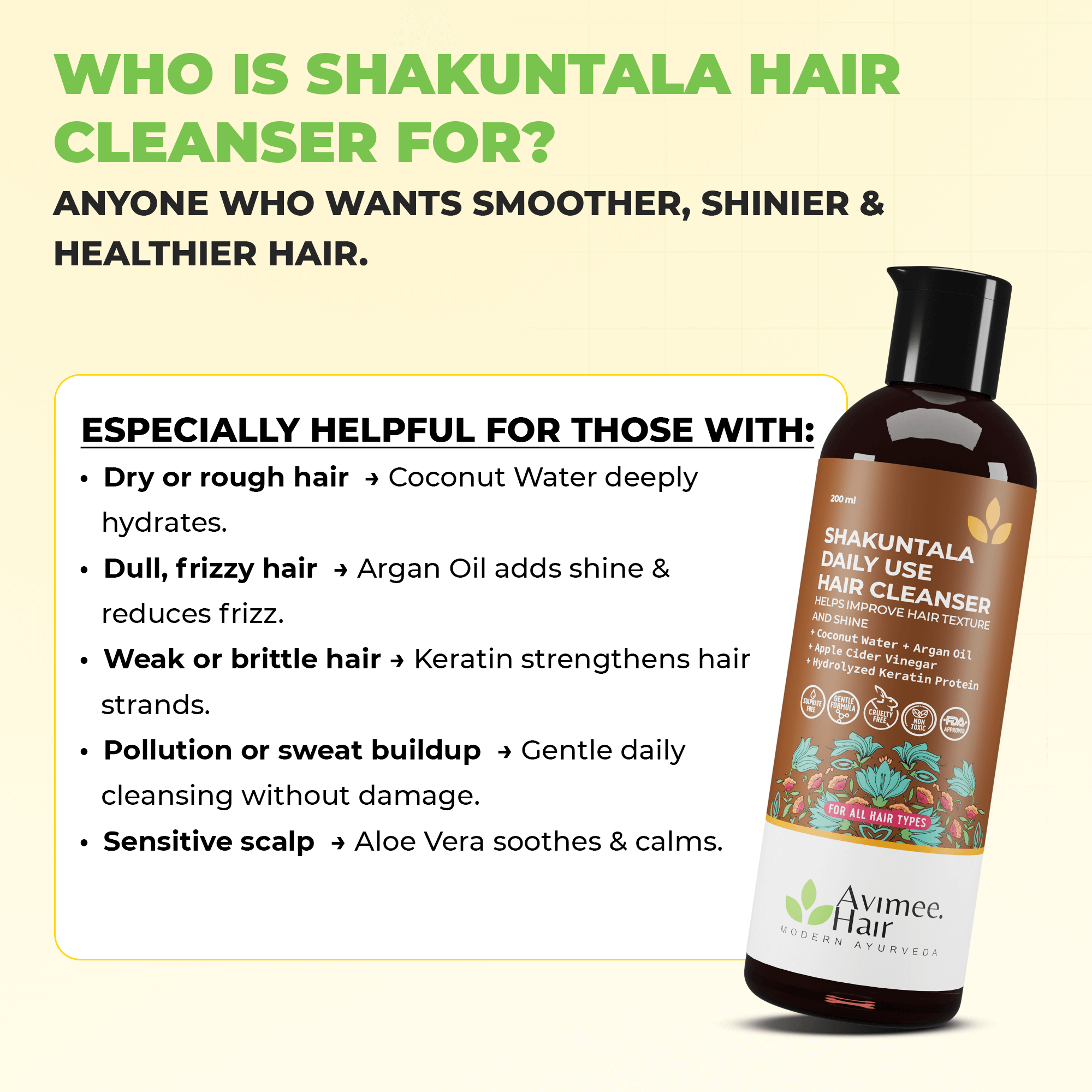 Shakuntala Daily Use Hair Cleanser (Shampoo)