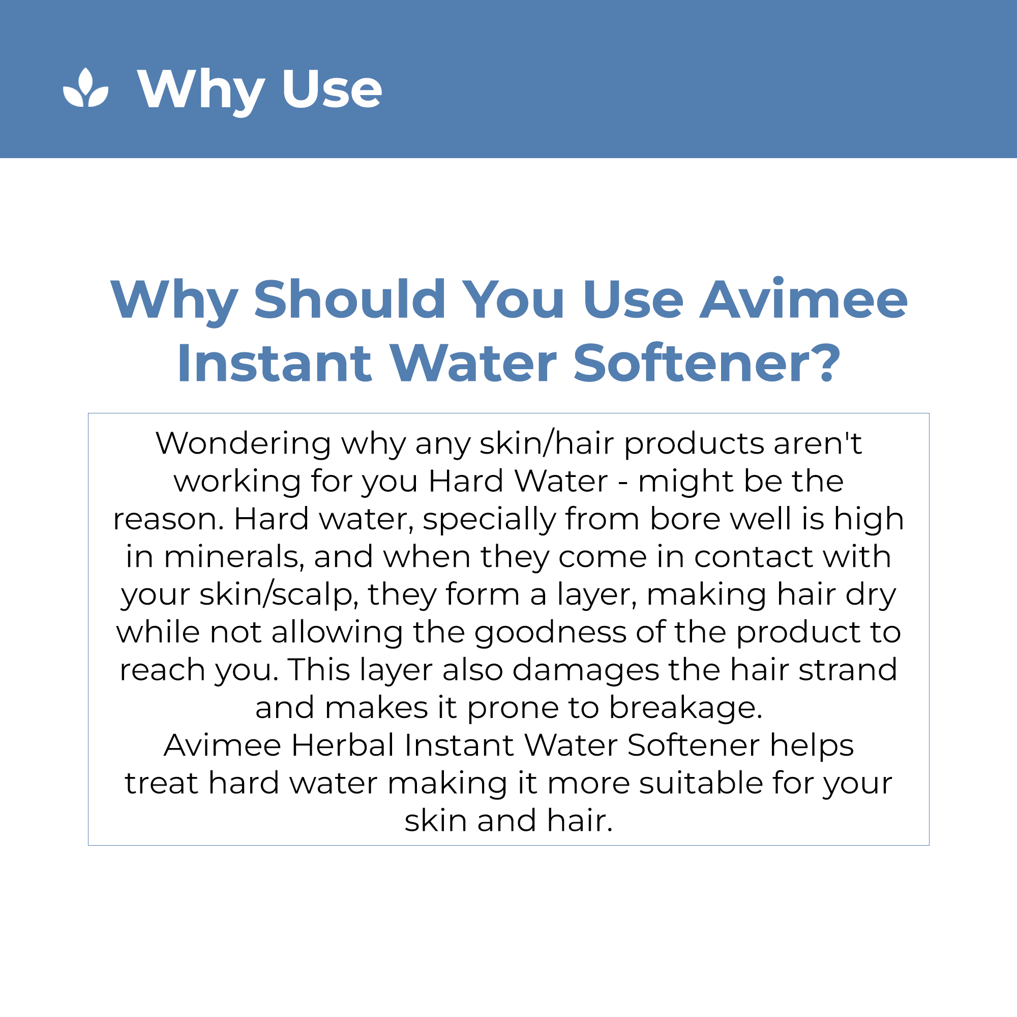 Instant Water Softener