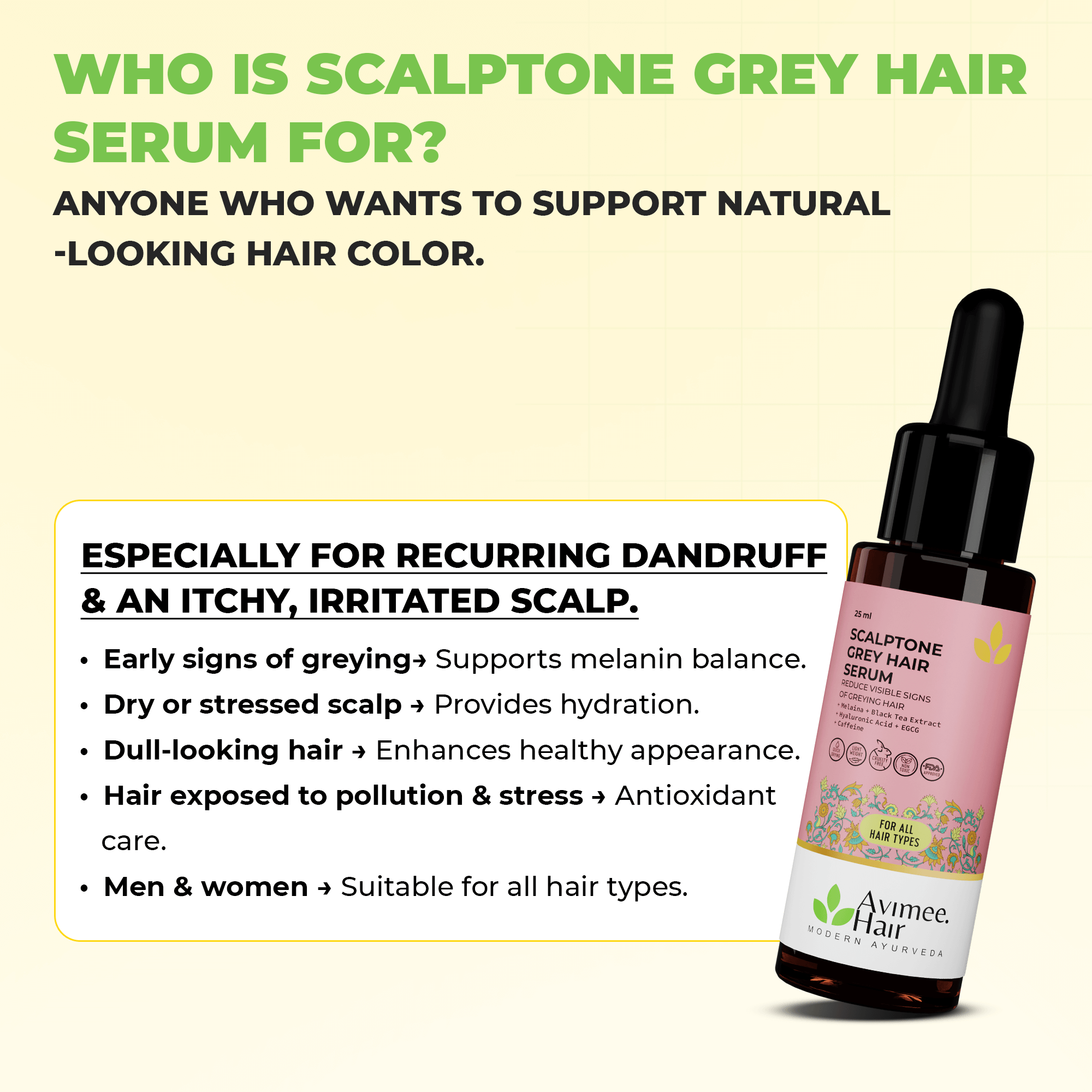 Scalptone Grey Hair Serum
