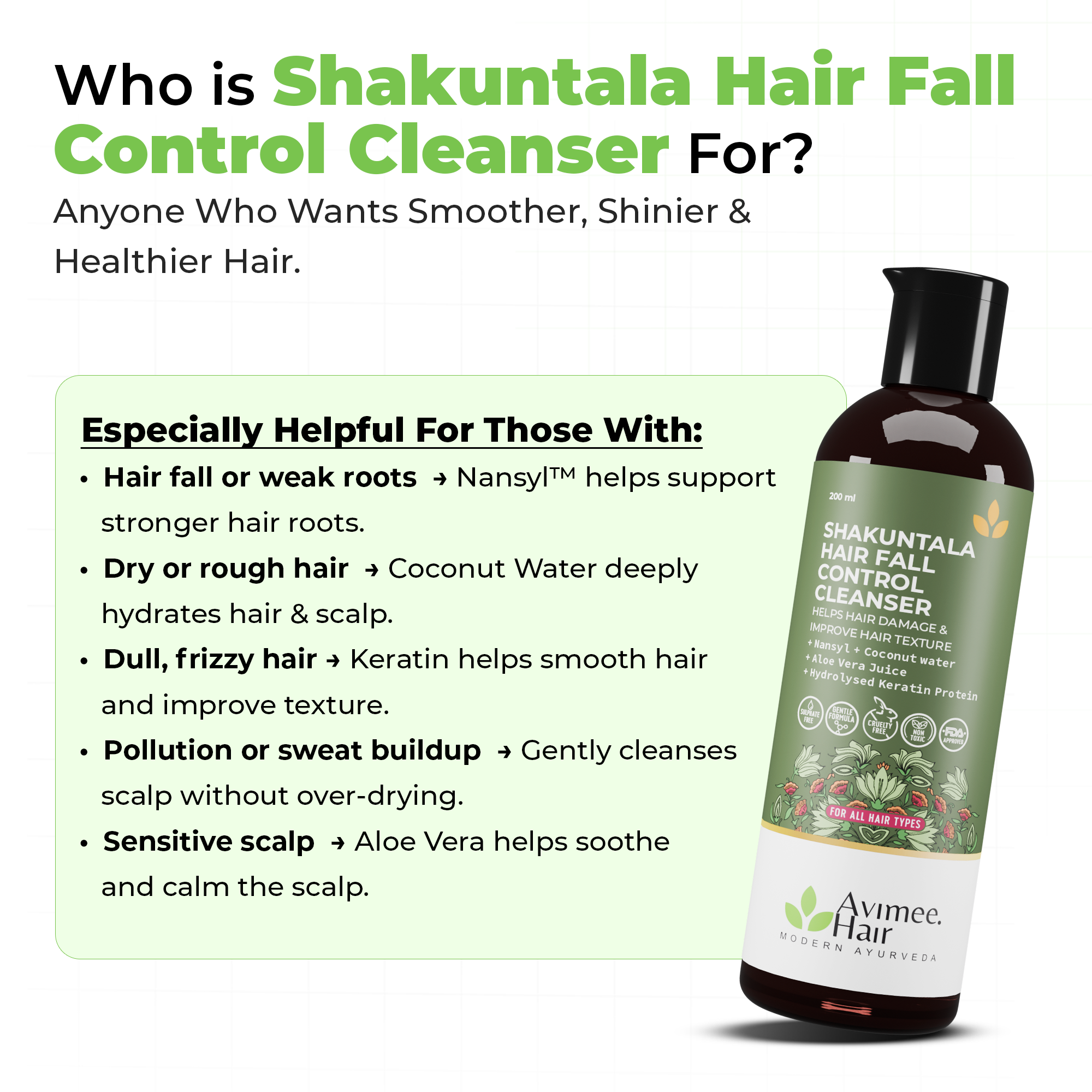 Shakuntala Hair Fall Control Hair Cleanser