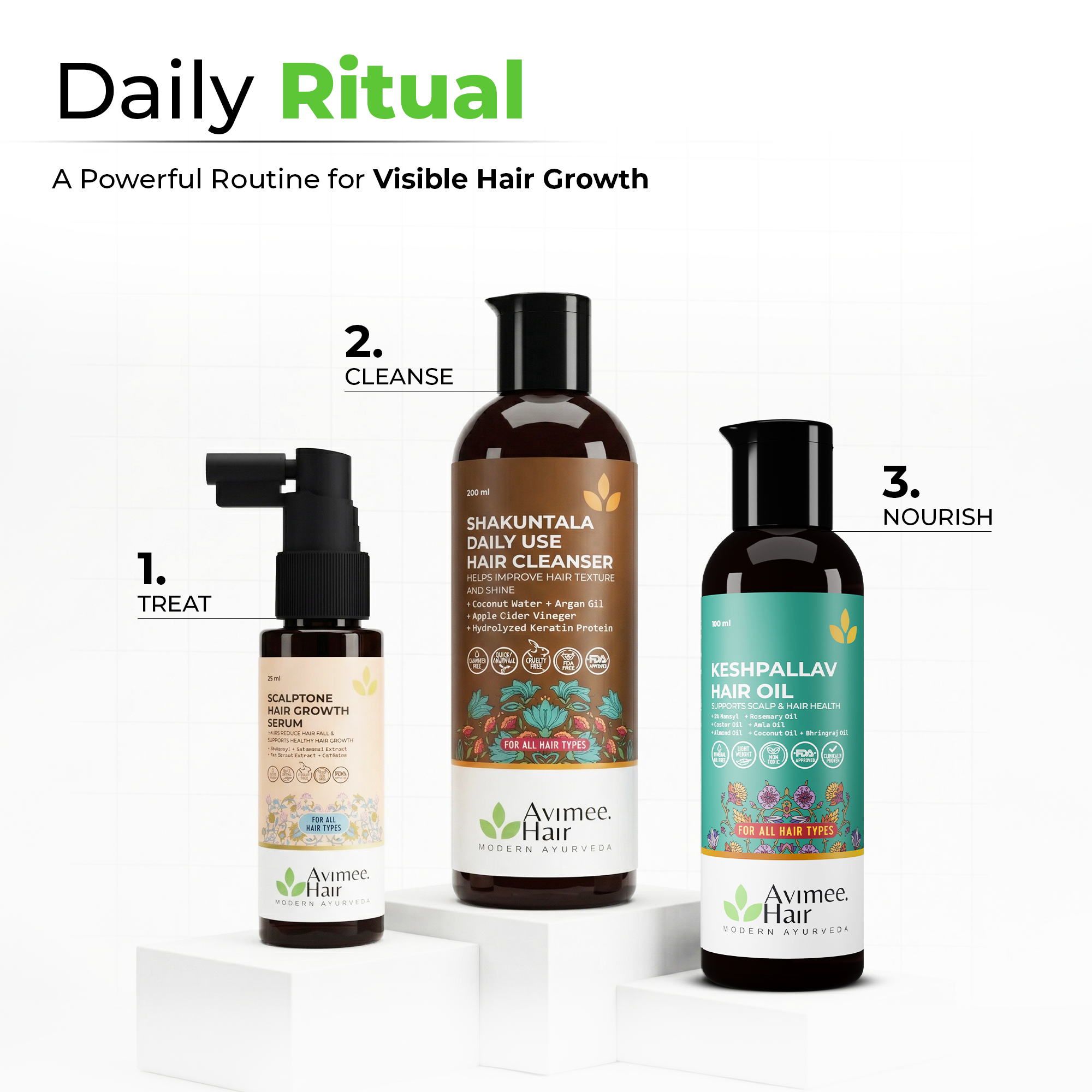 Keshpallav Hair Oil for Hair Growth with 5% Nansyl & Rosemary Extracts