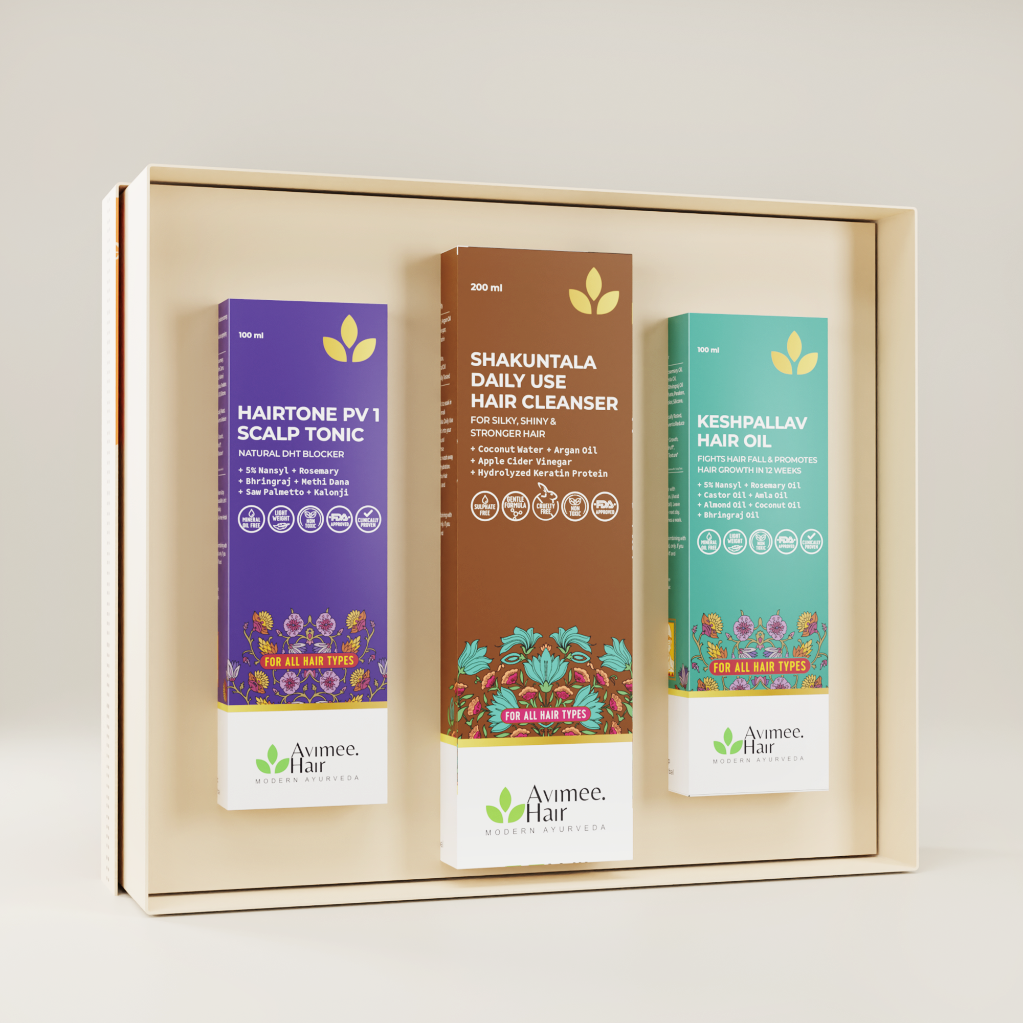 Avimee Herbal Hair Care Gift Box