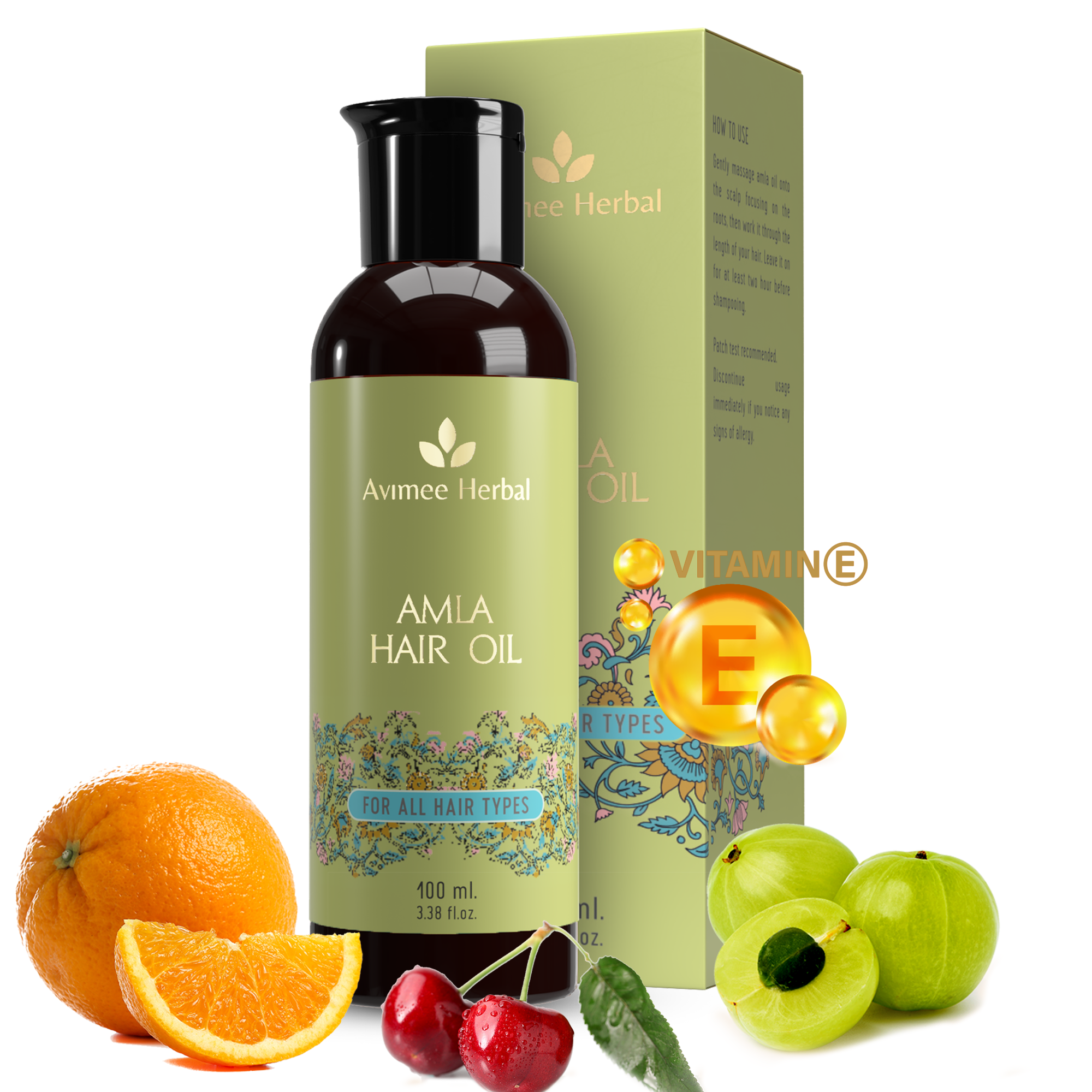 Pure Amla Hair Oil for Grey Hair & Dandruff