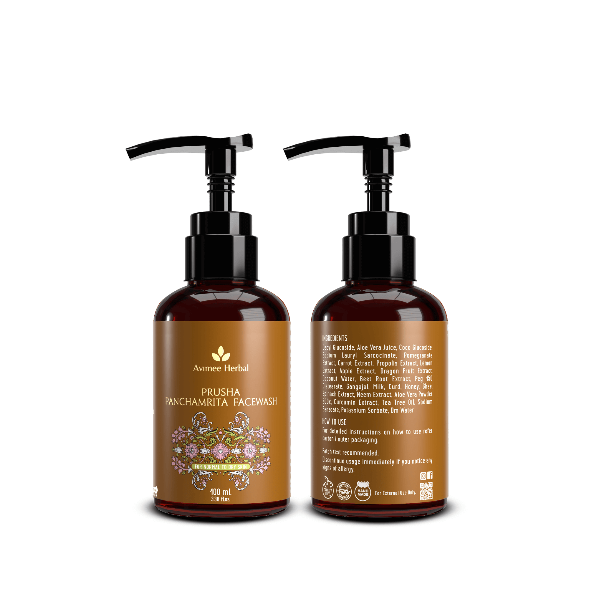 Prusha Panchamrita Face Wash