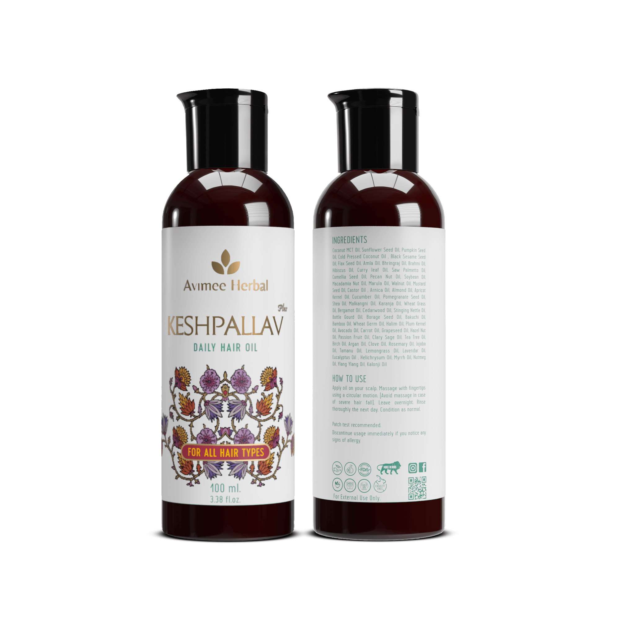 Keshpallav Plus Daily Hair Oil for Hair Growth