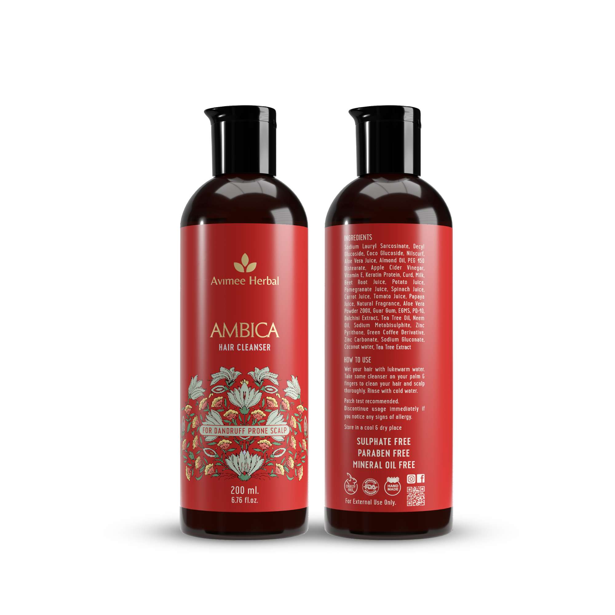 Ambica Hair Cleanser for Dandruff