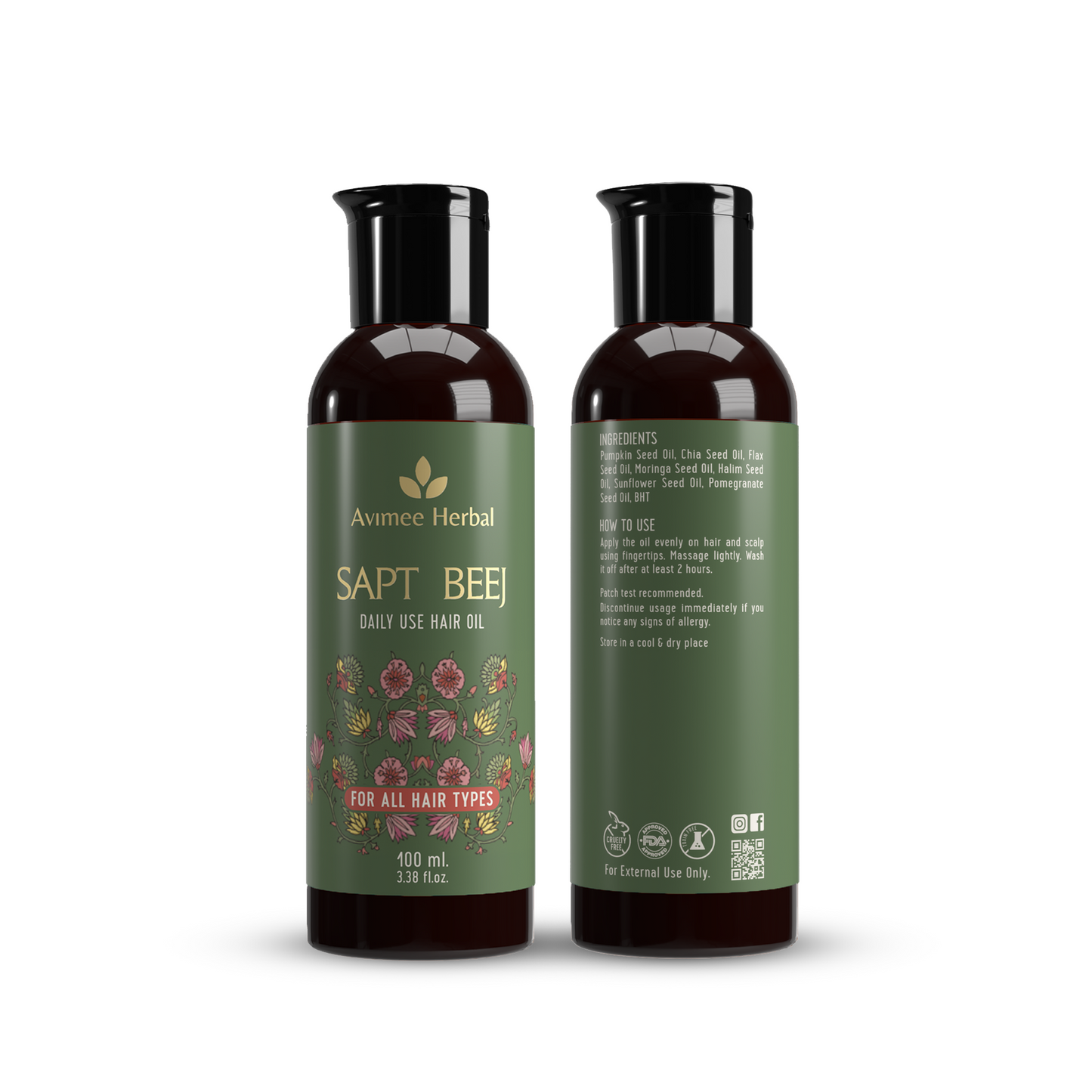 Avimee Herbal Saptbeej Hair Oil