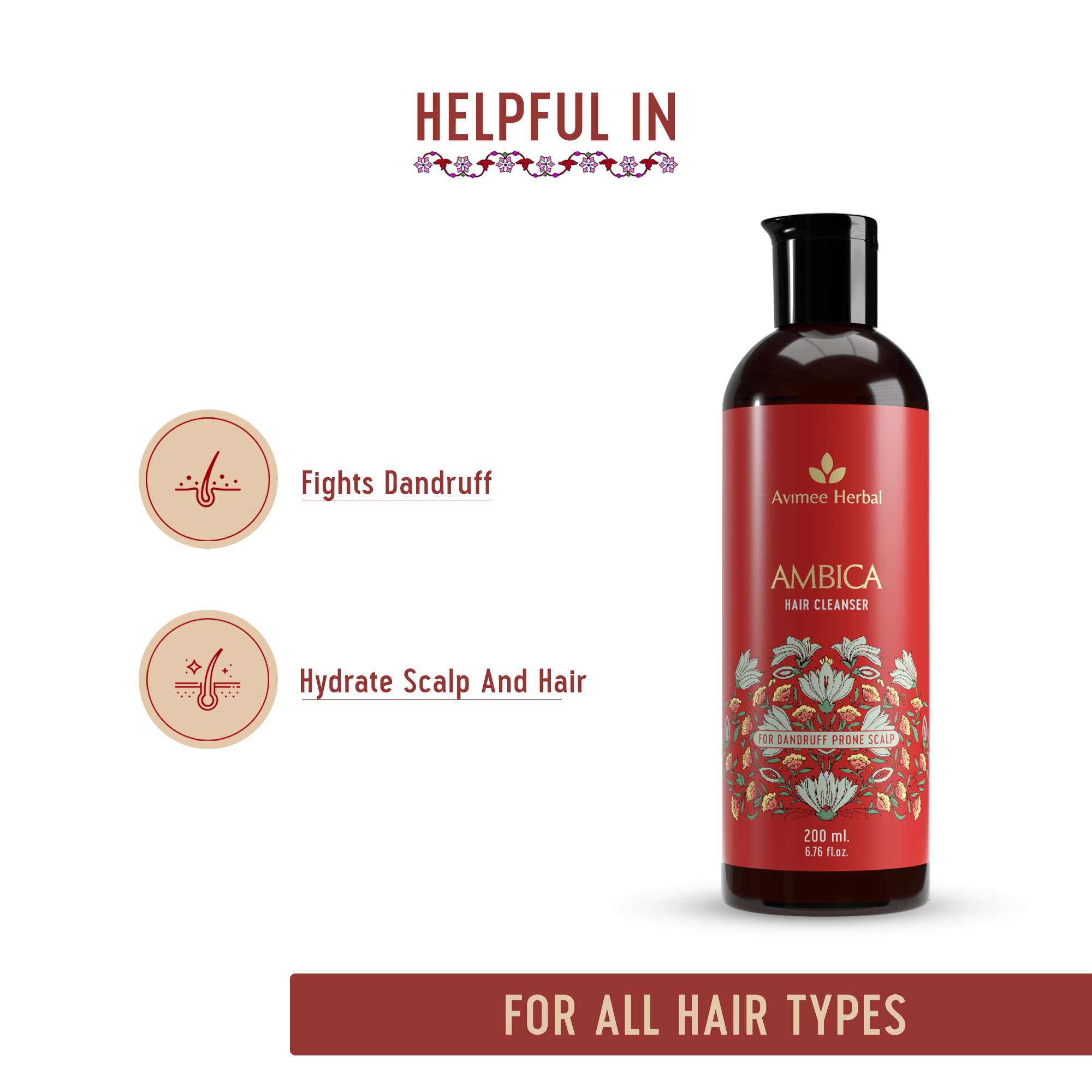 Ambica Hair Cleanser for Dandruff